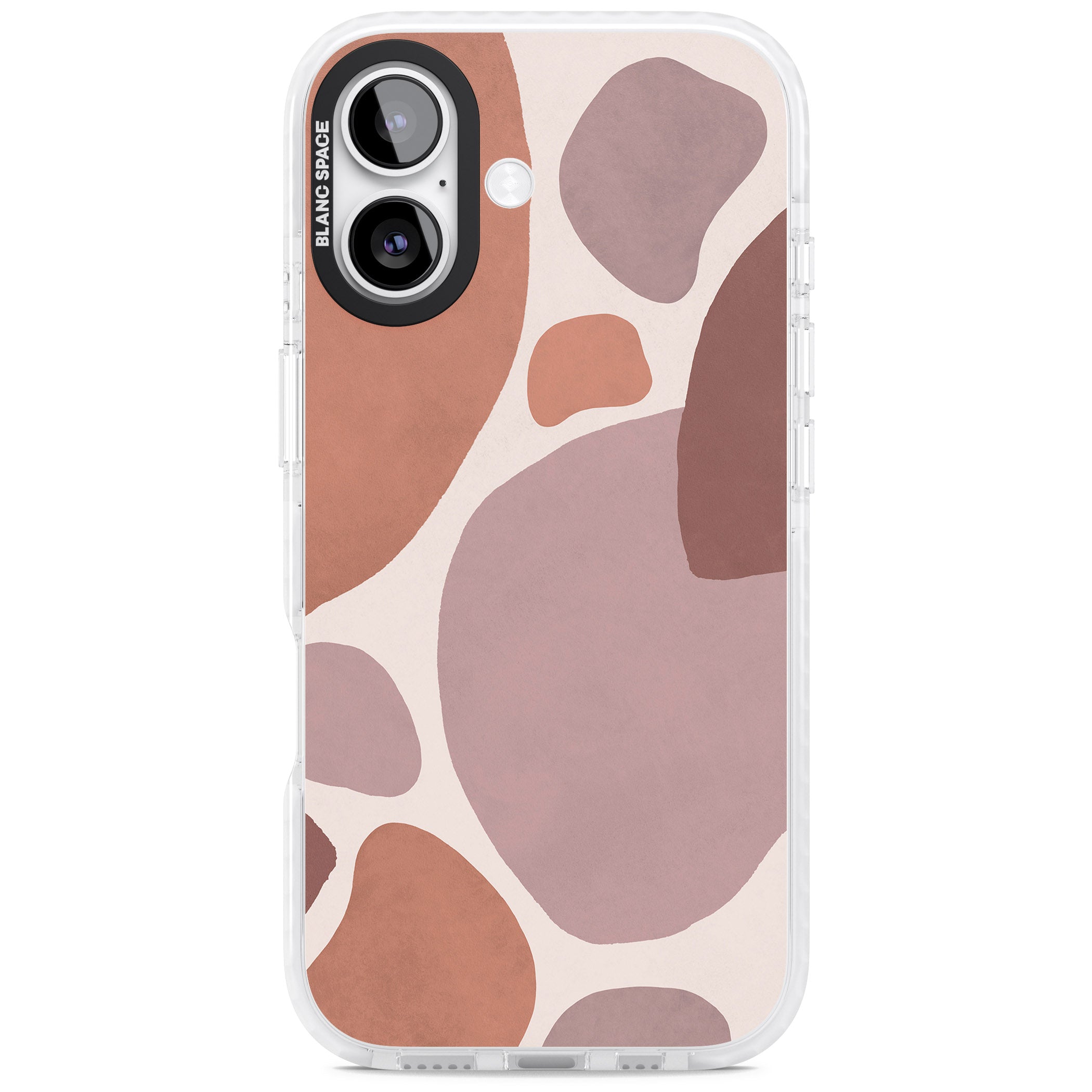Terra Abstract iPhone 17 Impact Pro Clear Phone Case