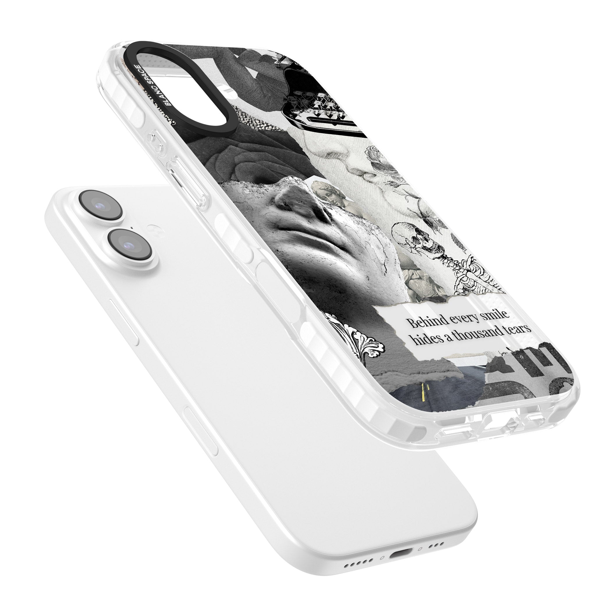 Behind Every Smile iPhone 17 Impact Pro Clear Phone Case Colours