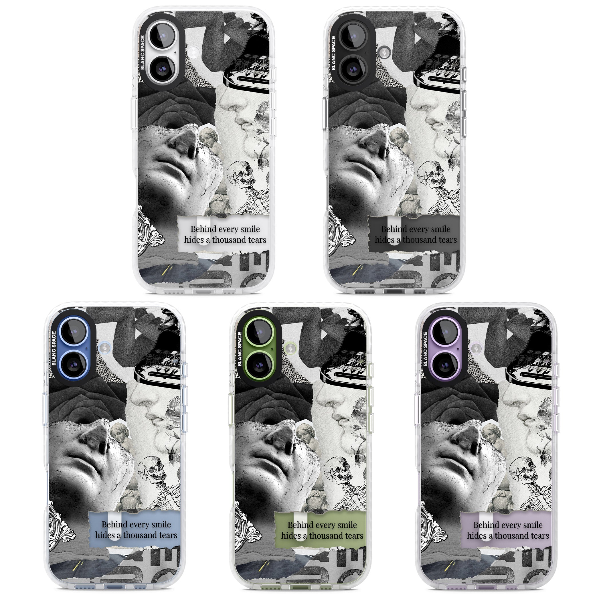Behind Every Smile iPhone 17 Impact Pro Clear Phone Case APT Impact Protection
