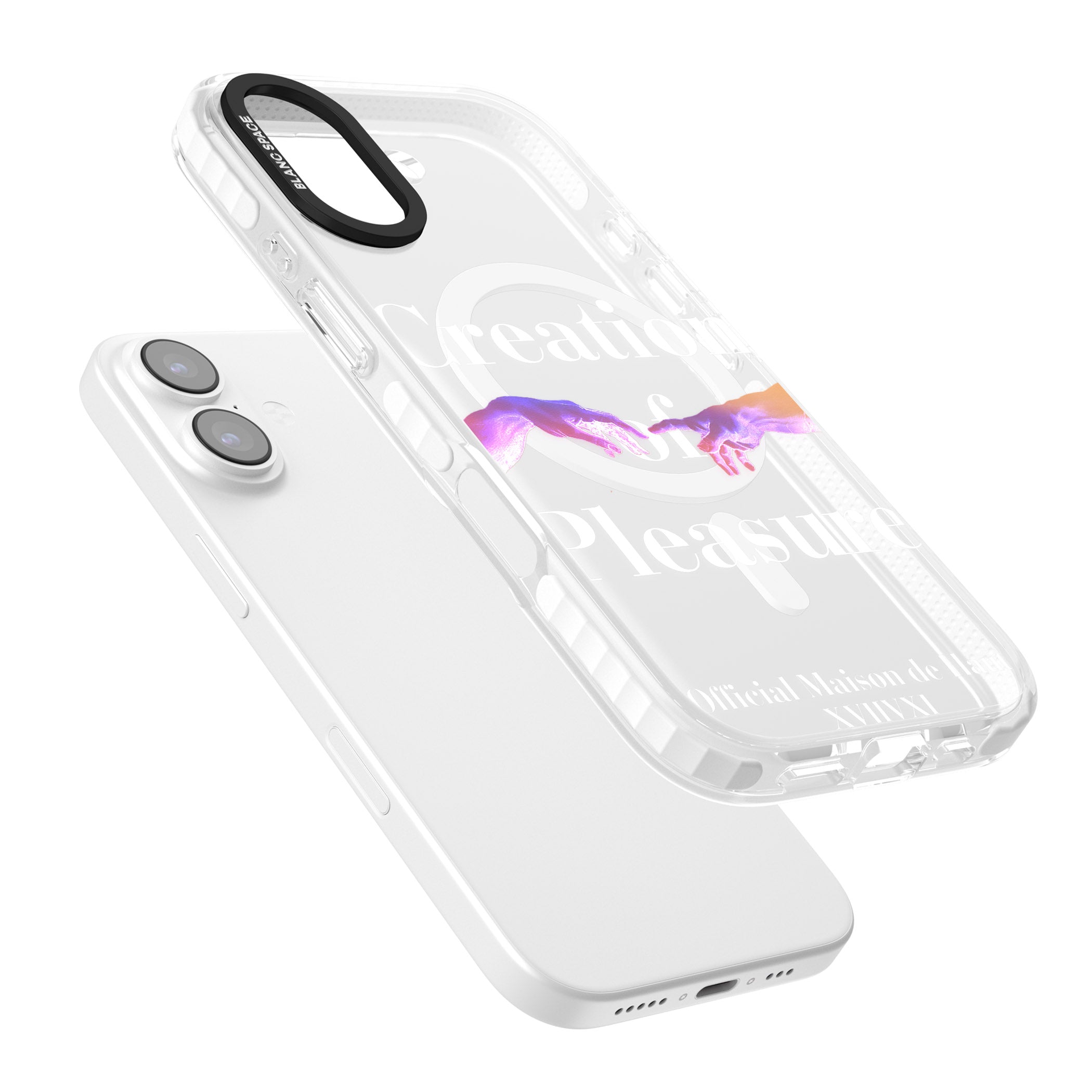Creation Of Pleasure iPhone 17 Impact Pro Clear Phone Case Colours
