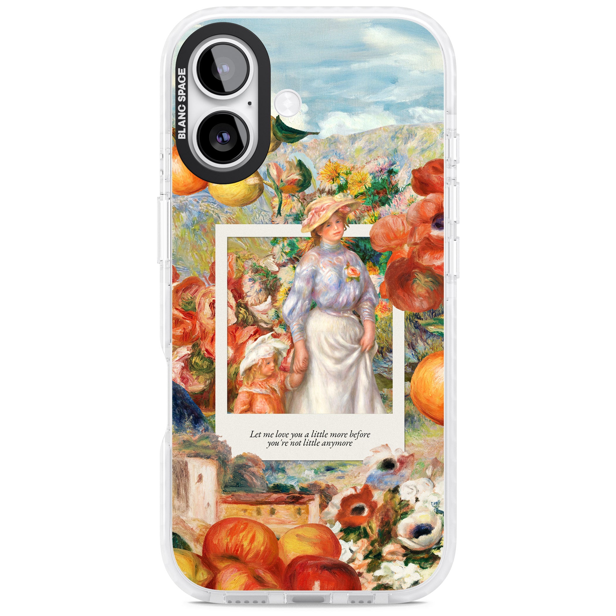 Renoir Mother & Child iPhone 17 Impact Pro Clear Phone Case