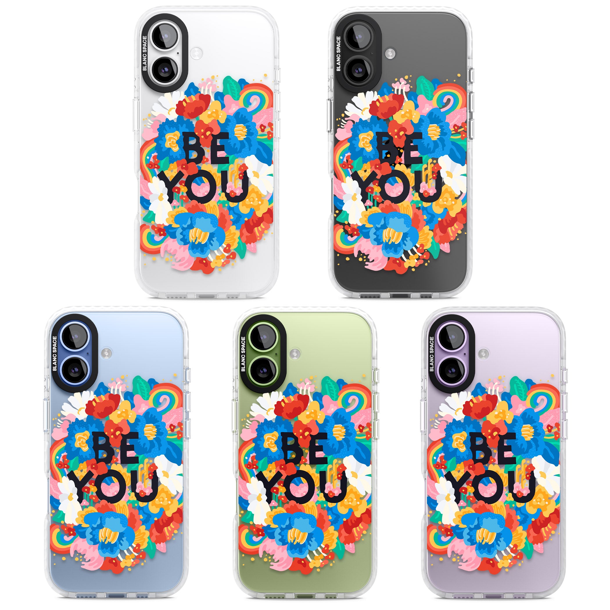 Be You iPhone 17 Impact Pro Clear Phone Case APT Impact Protection