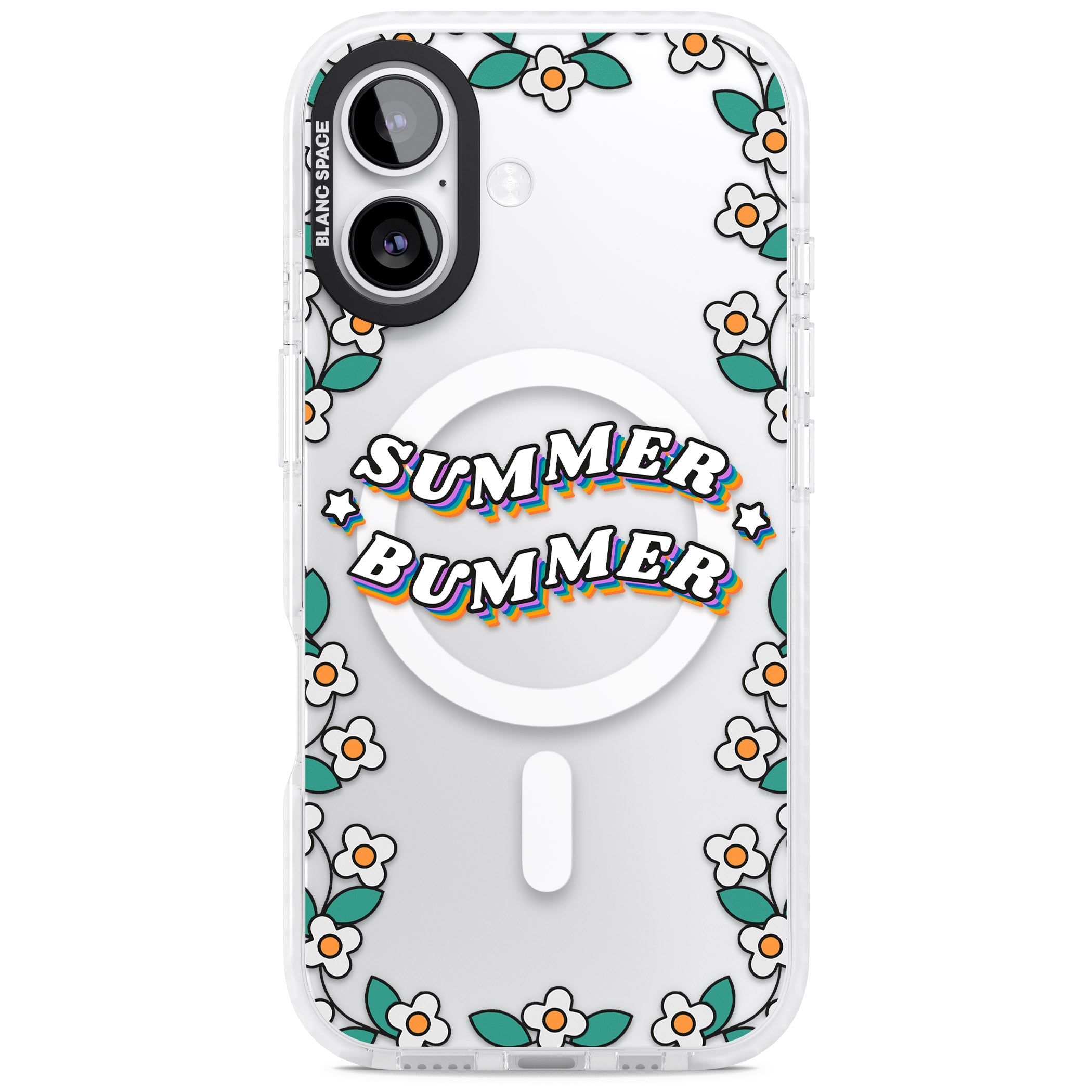 Summer Bummer iPhone 17 Impact Pro Clear Phone Case