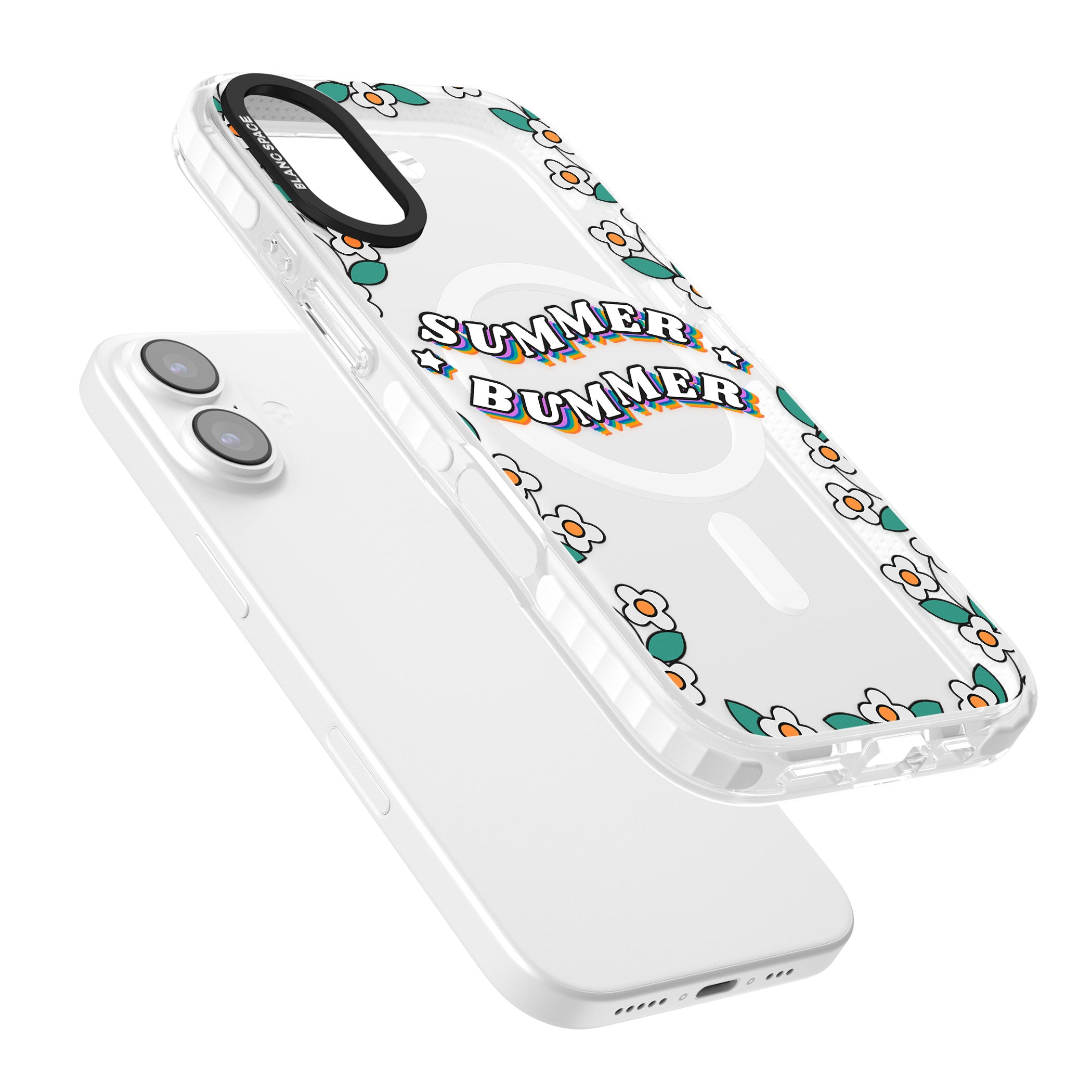 Summer Bummer iPhone 17 Impact Pro Clear Phone Case Colours