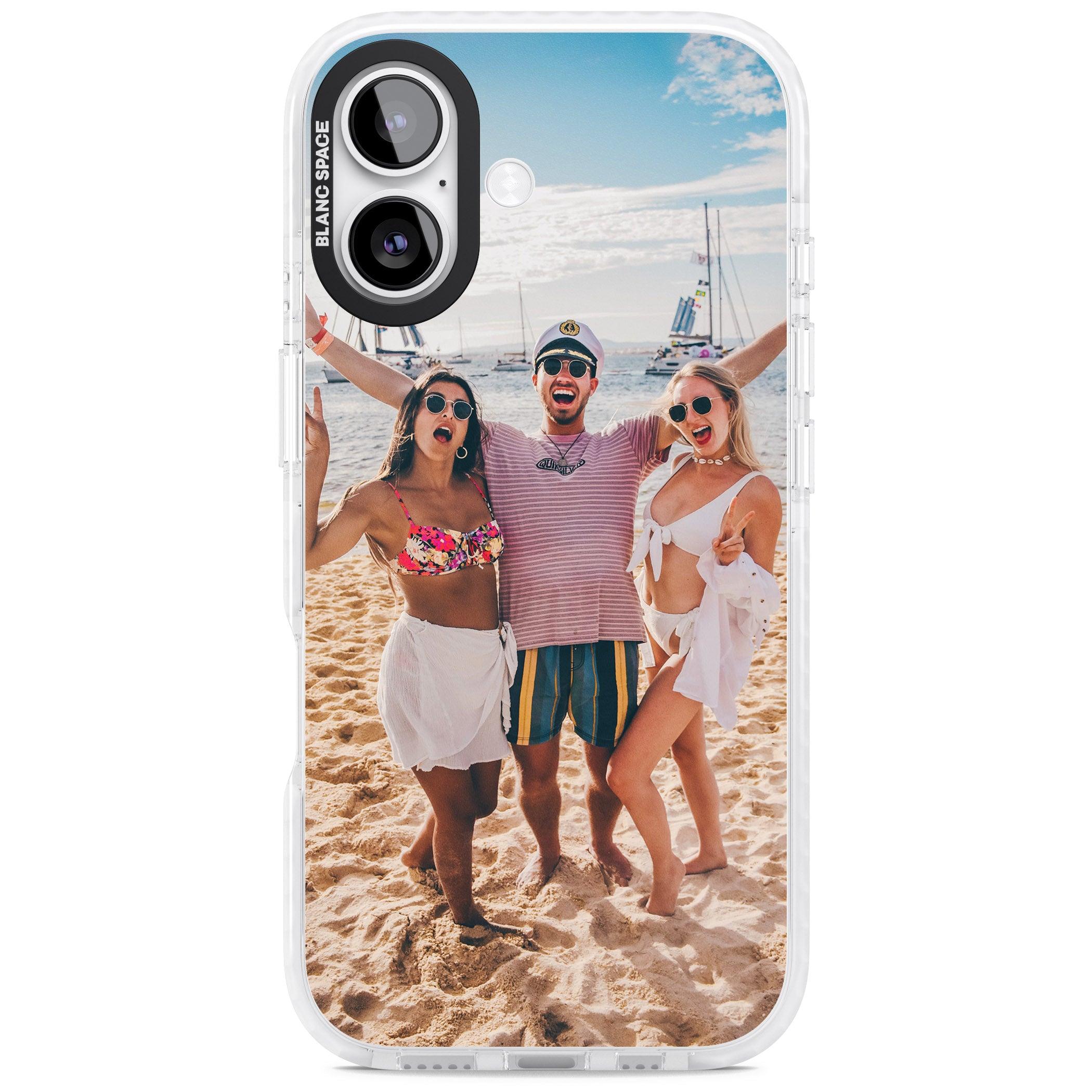 Personalised Photo iPhone 17 Impact Pro Clear Phone Case