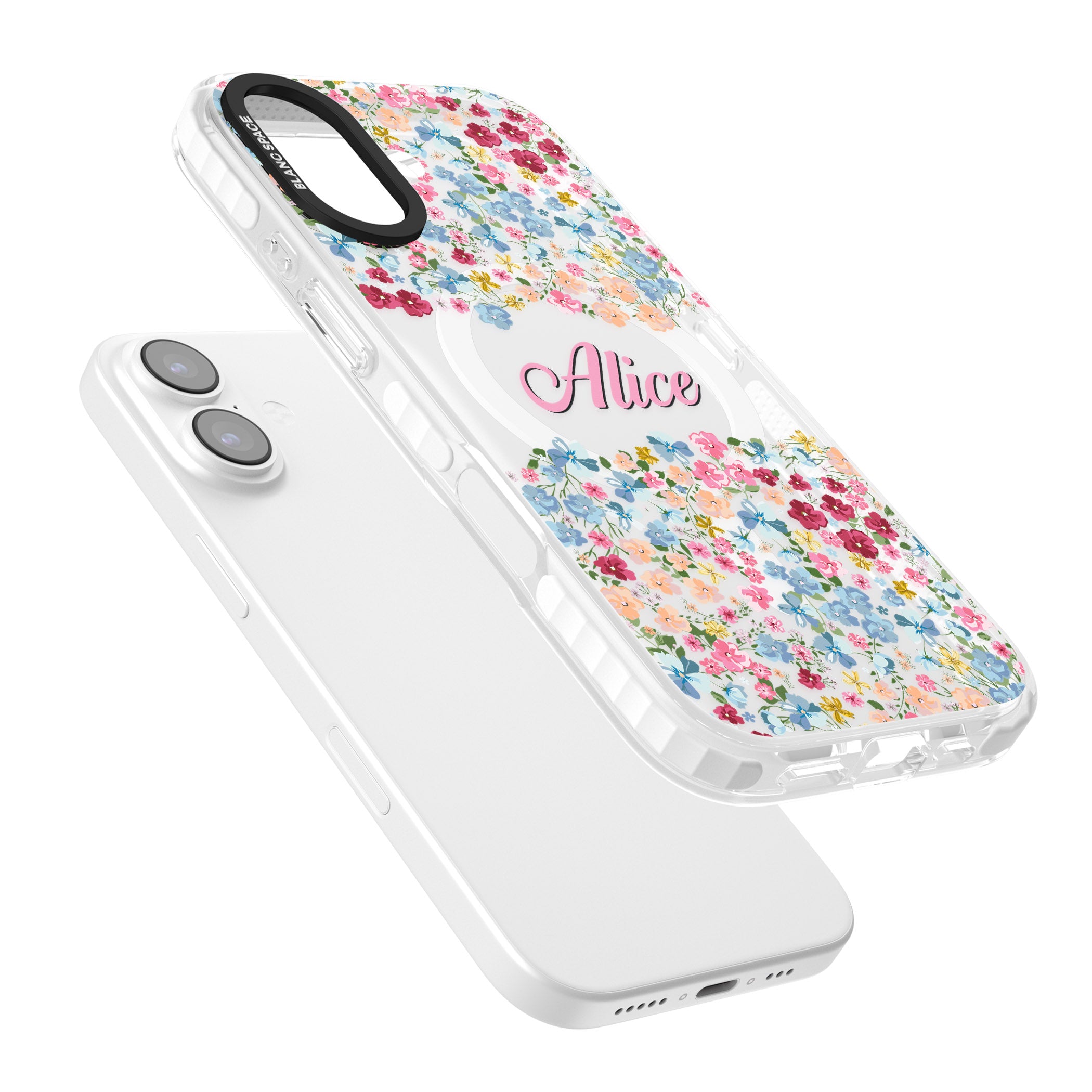 Personalised Venetian Meadow iPhone 17 Impact Pro Clear Phone Case Colours