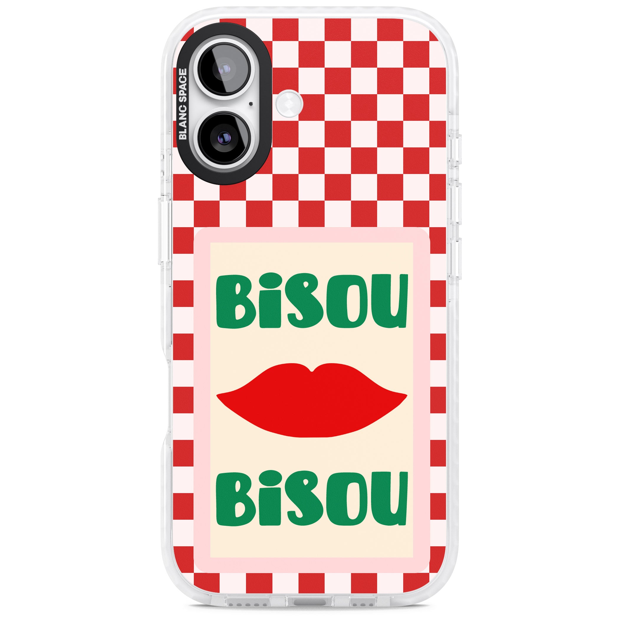 Bisou iPhone 17 Impact Pro Clear Phone Case