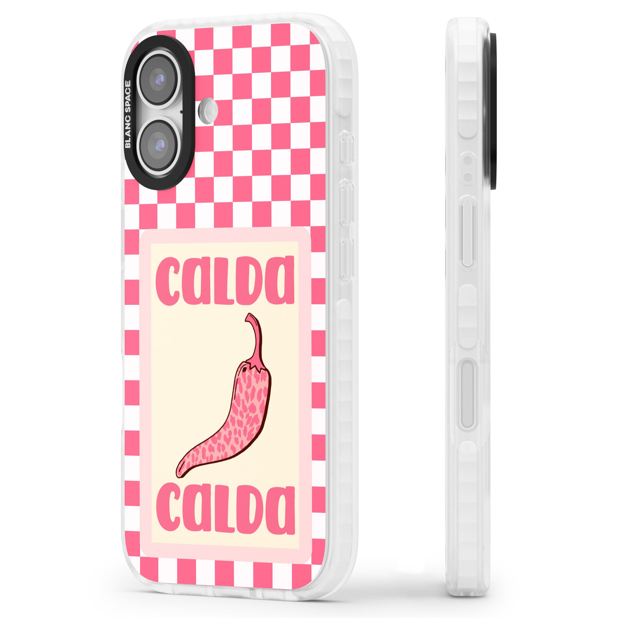 Calda iPhone 17 Impact Pro Clear Phone Case Side Profile