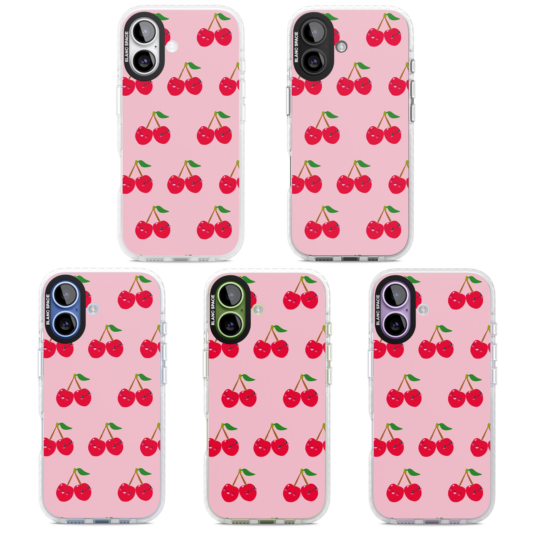 Cheeky Cherry iPhone 17 Impact Pro Clear Phone Case APT Impact Protection