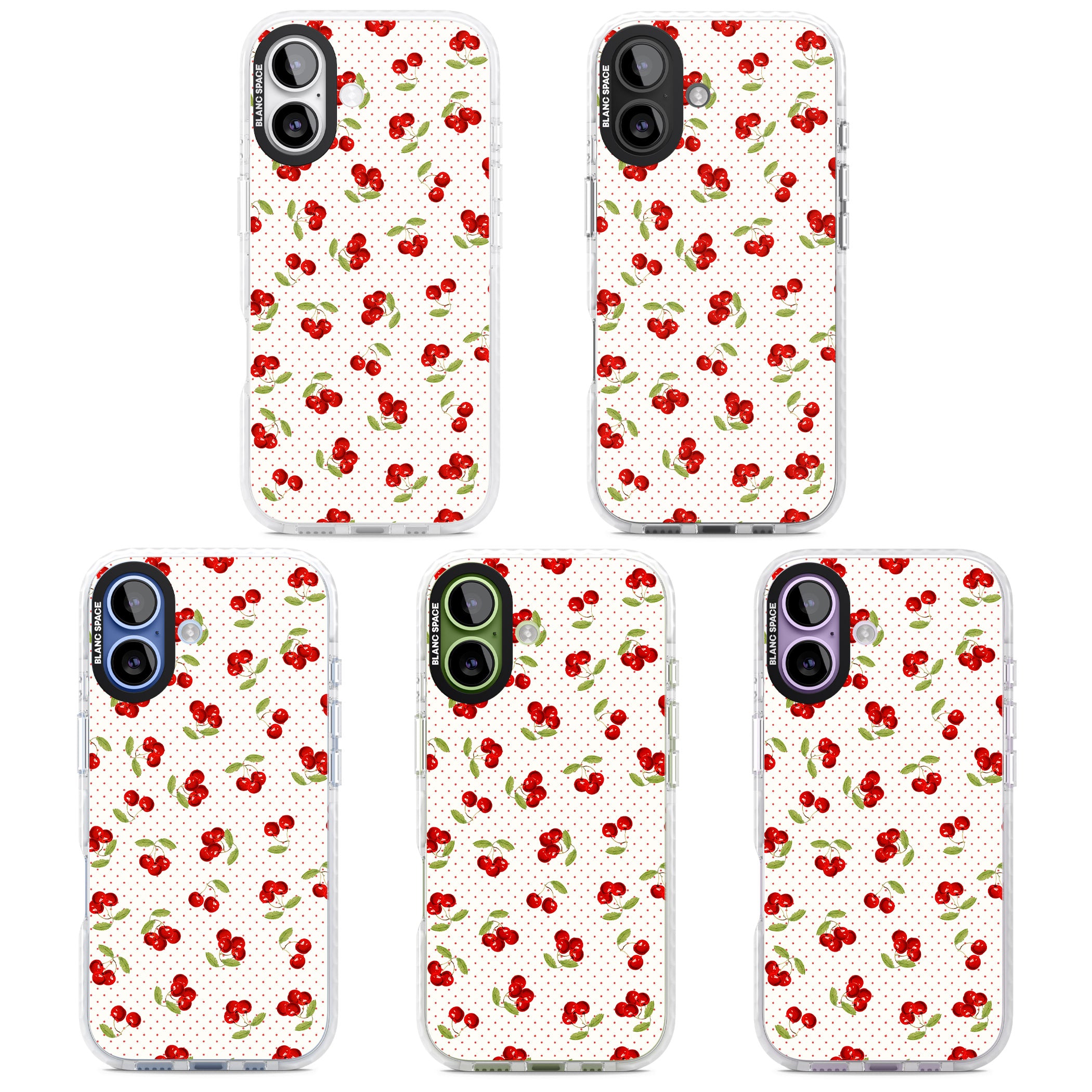 Cherry Picking iPhone 17 Impact Pro Clear Phone Case APT Impact Protection