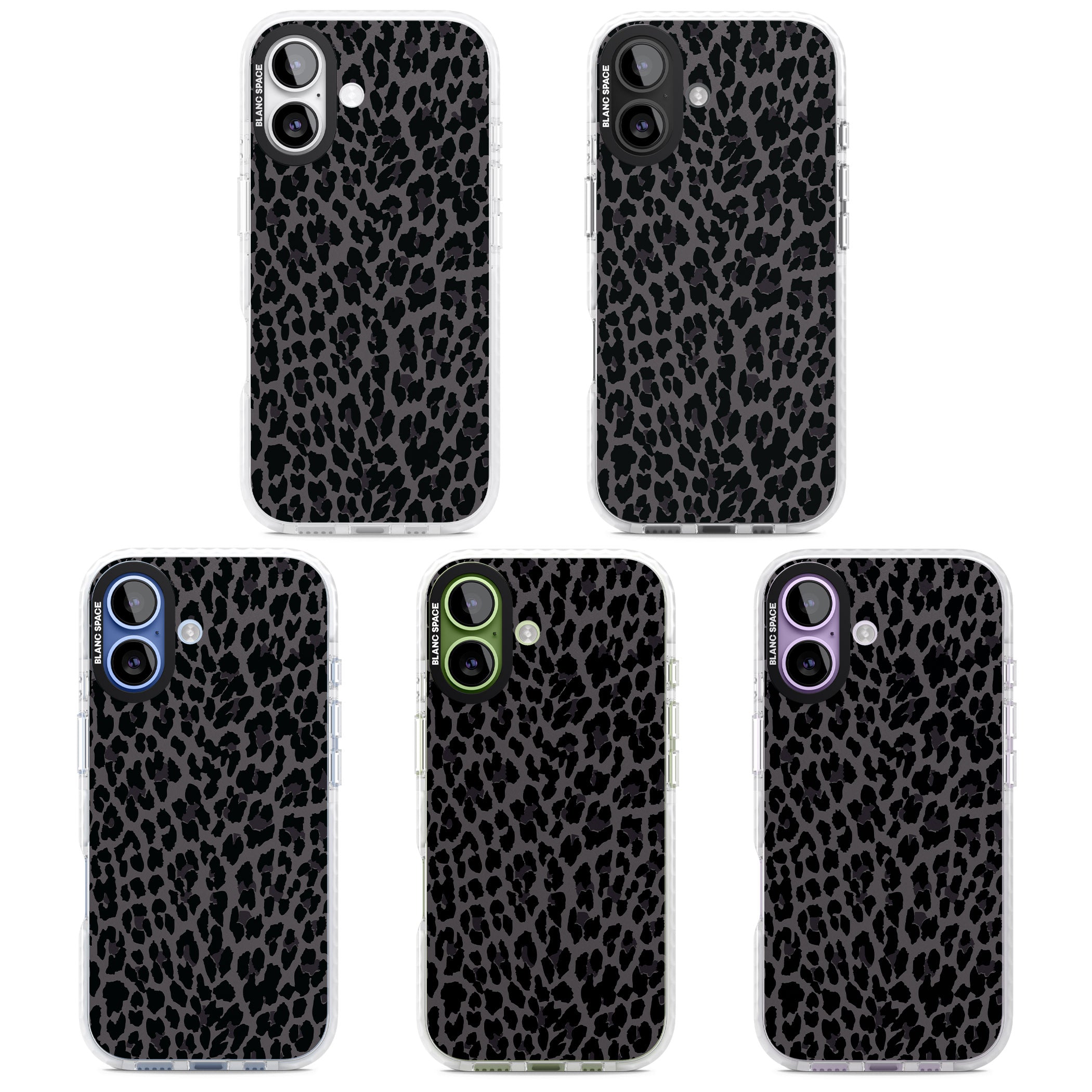 Dark Animal Print iPhone 17 Impact Pro Clear Phone Case APT Impact Protection