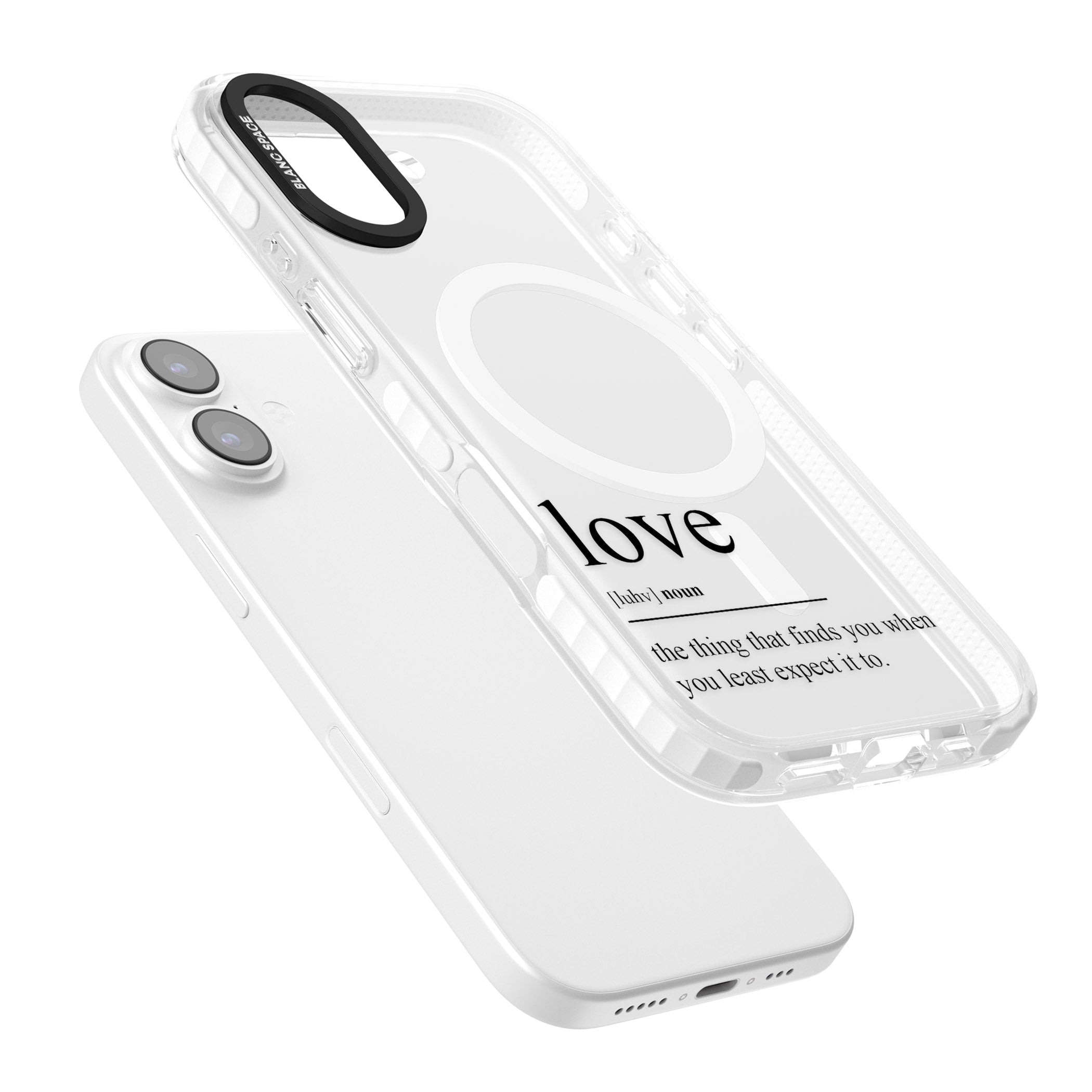 Love iPhone 17 Impact Pro Clear Phone Case Colours