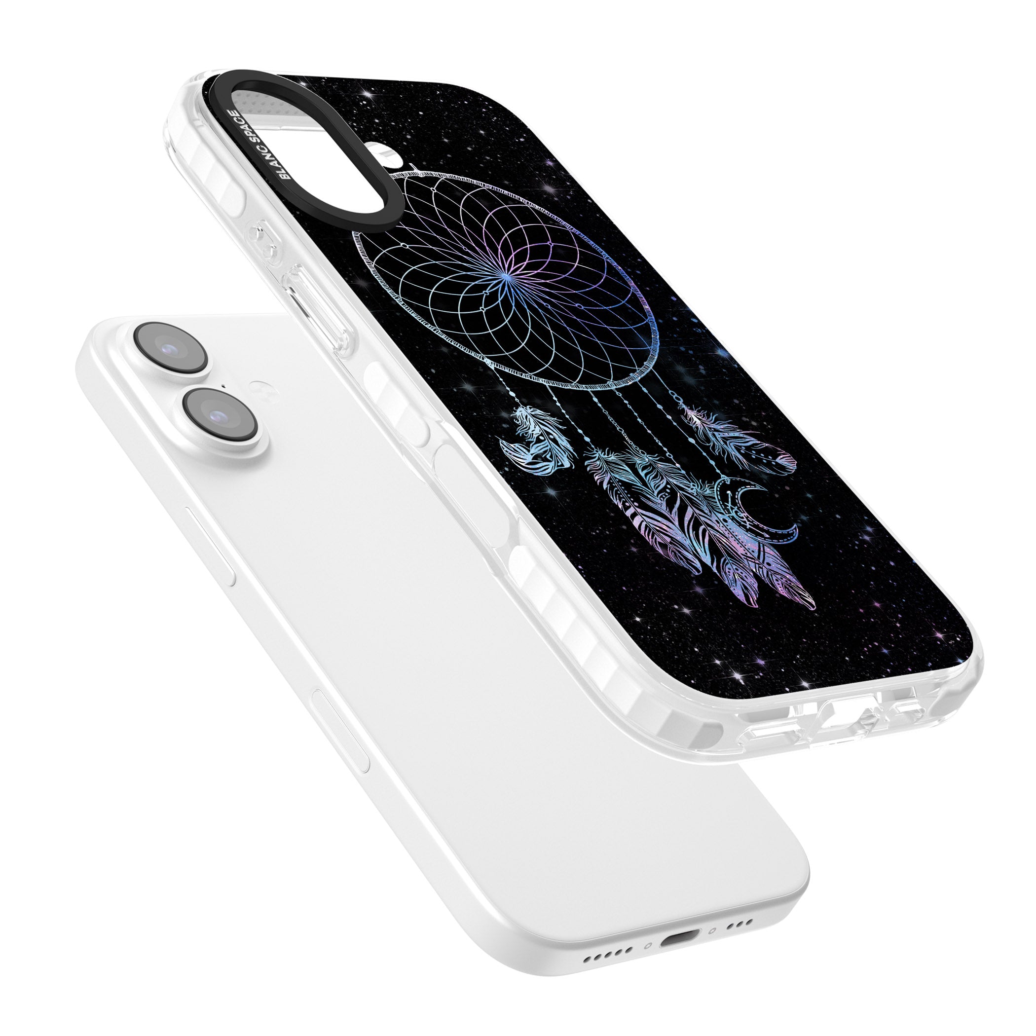 Dreamcatcher Galaxy iPhone 17 Impact Pro Clear Phone Case Colours