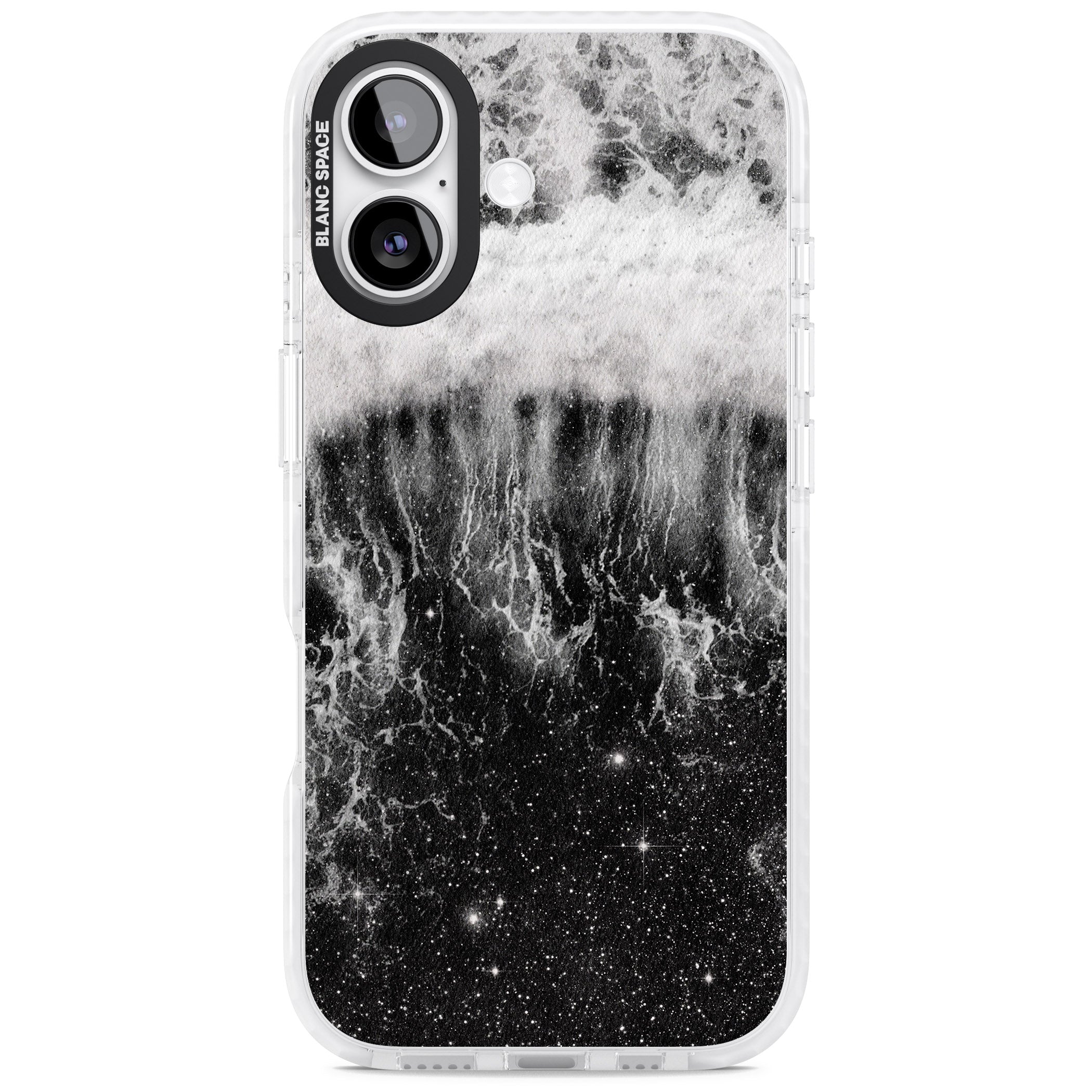 Deep Wave iPhone 17 Impact Pro Clear Phone Case