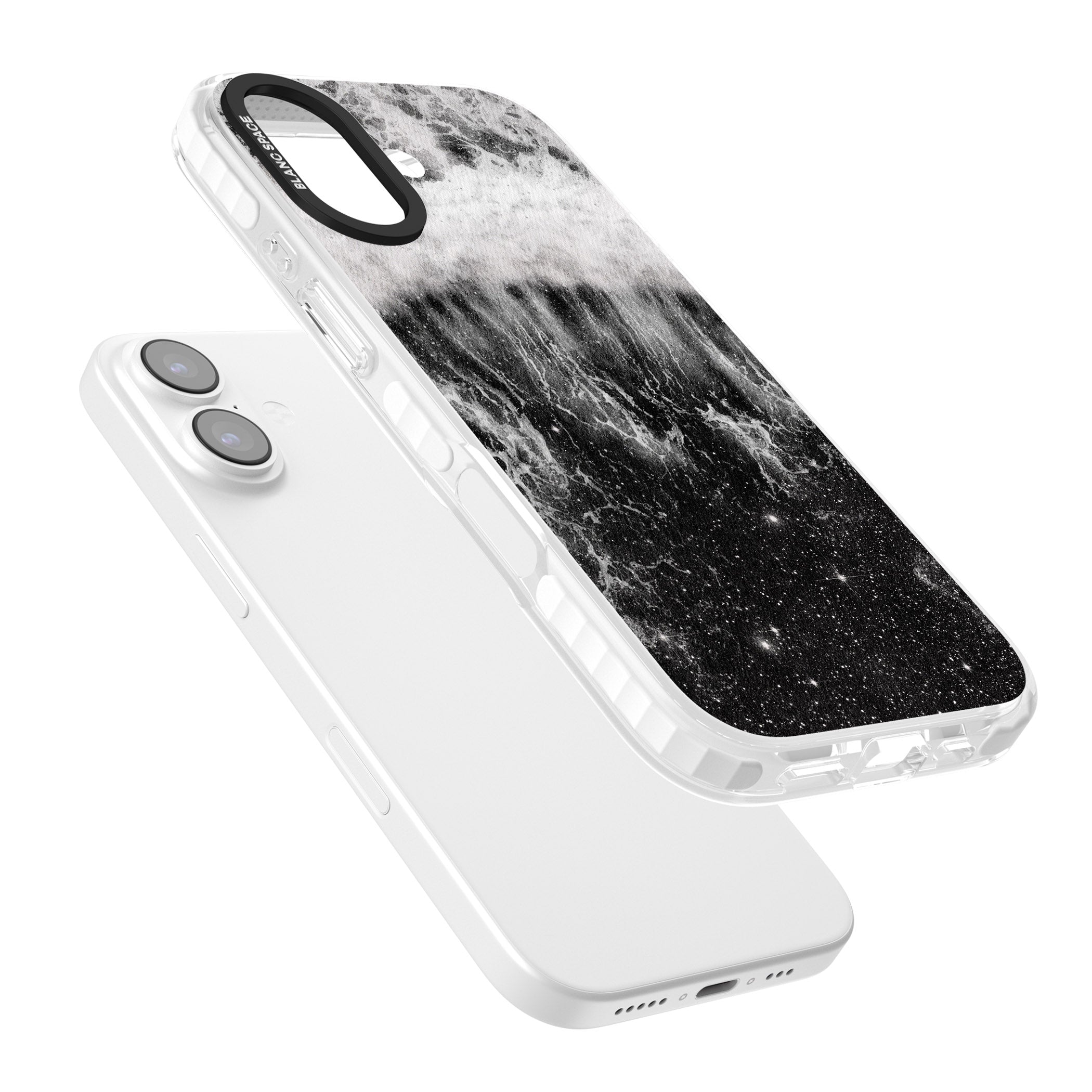 Deep Wave iPhone 17 Impact Pro Clear Phone Case Colours