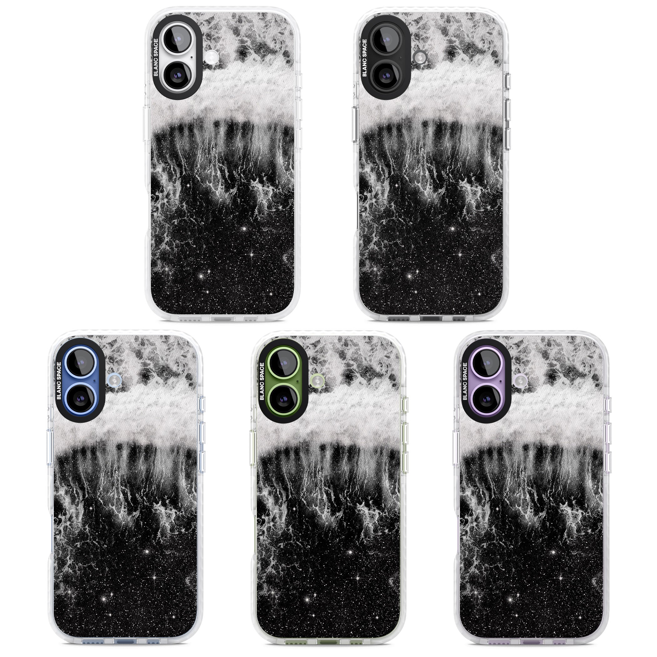 Deep Wave iPhone 17 Impact Pro Clear Phone Case APT Impact Protection