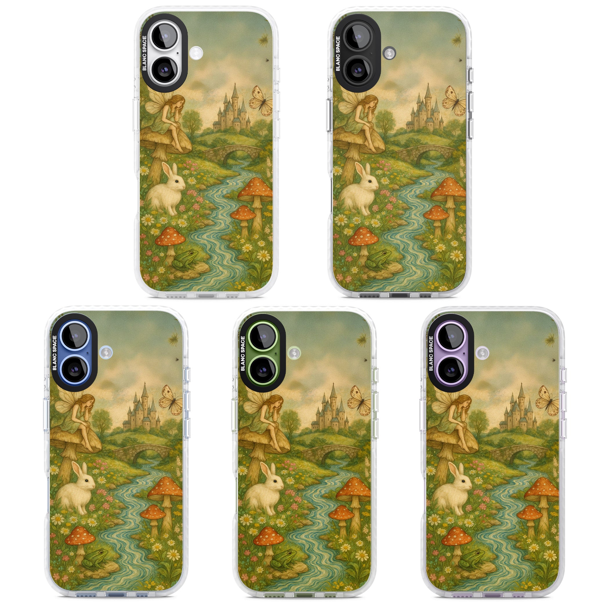 Castle Fairy iPhone 17 Impact Pro Clear Phone Case APT Impact Protection