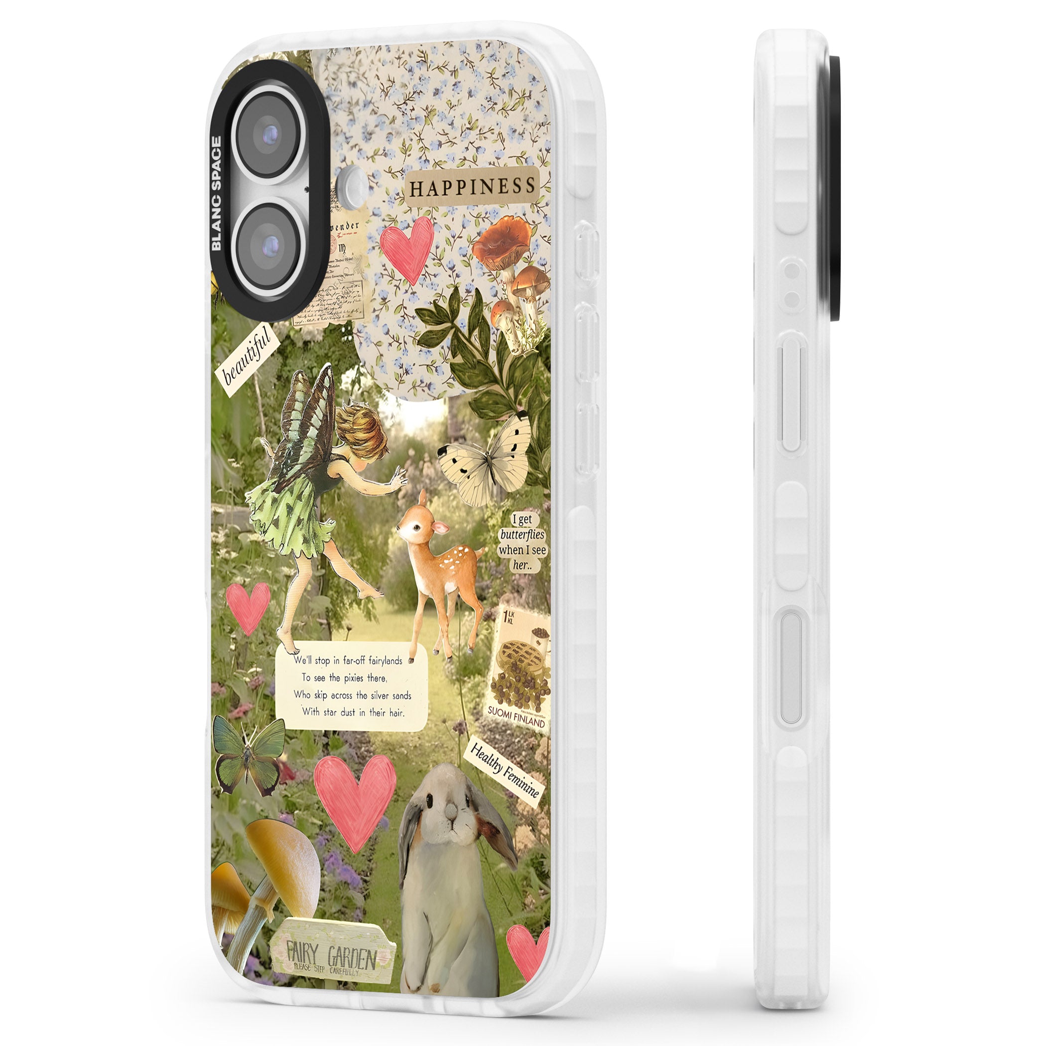 Soft Fairy iPhone 17 Impact Pro Clear Phone Case Side Profile