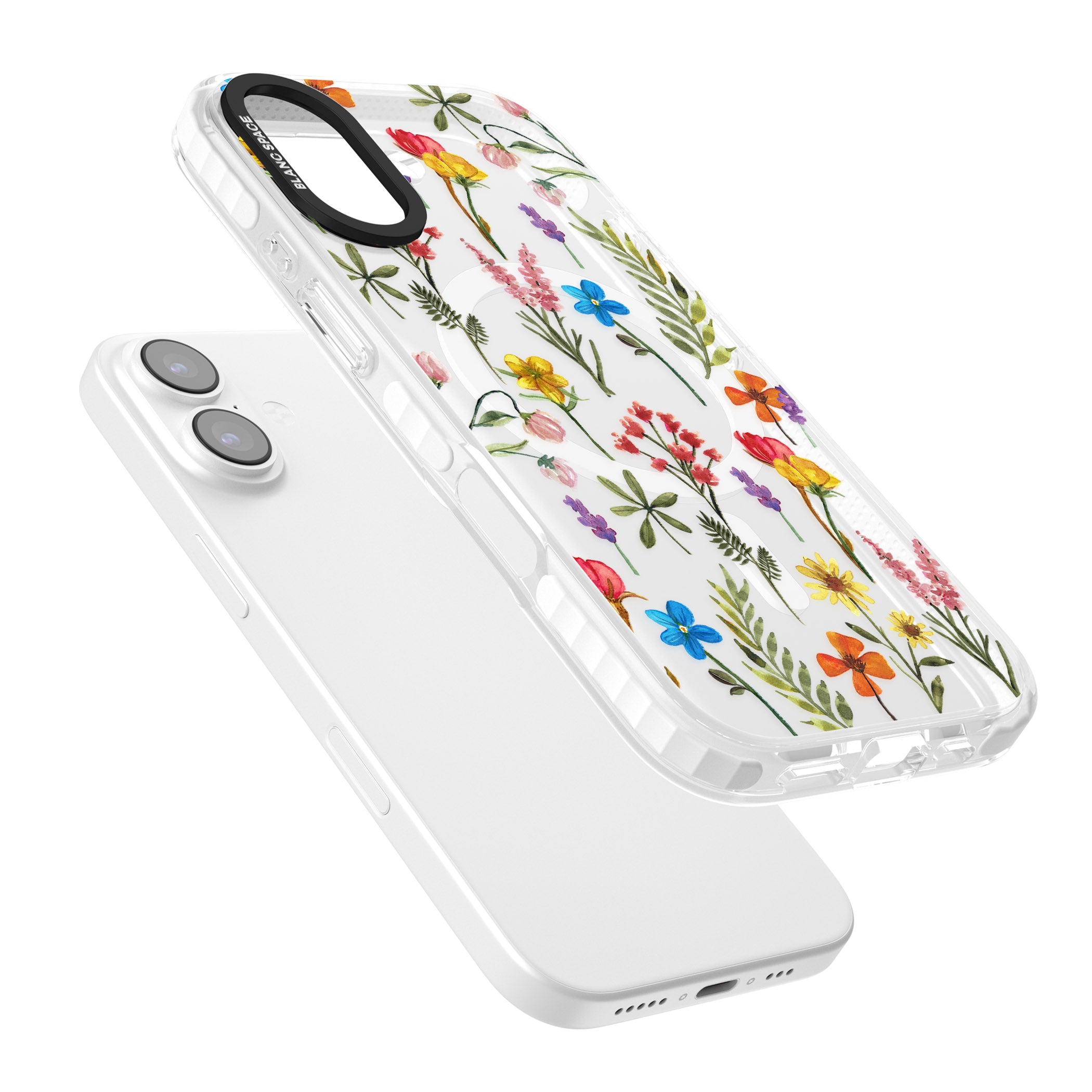 Spring Botanicals iPhone 17 Impact Pro Clear Phone Case Colours