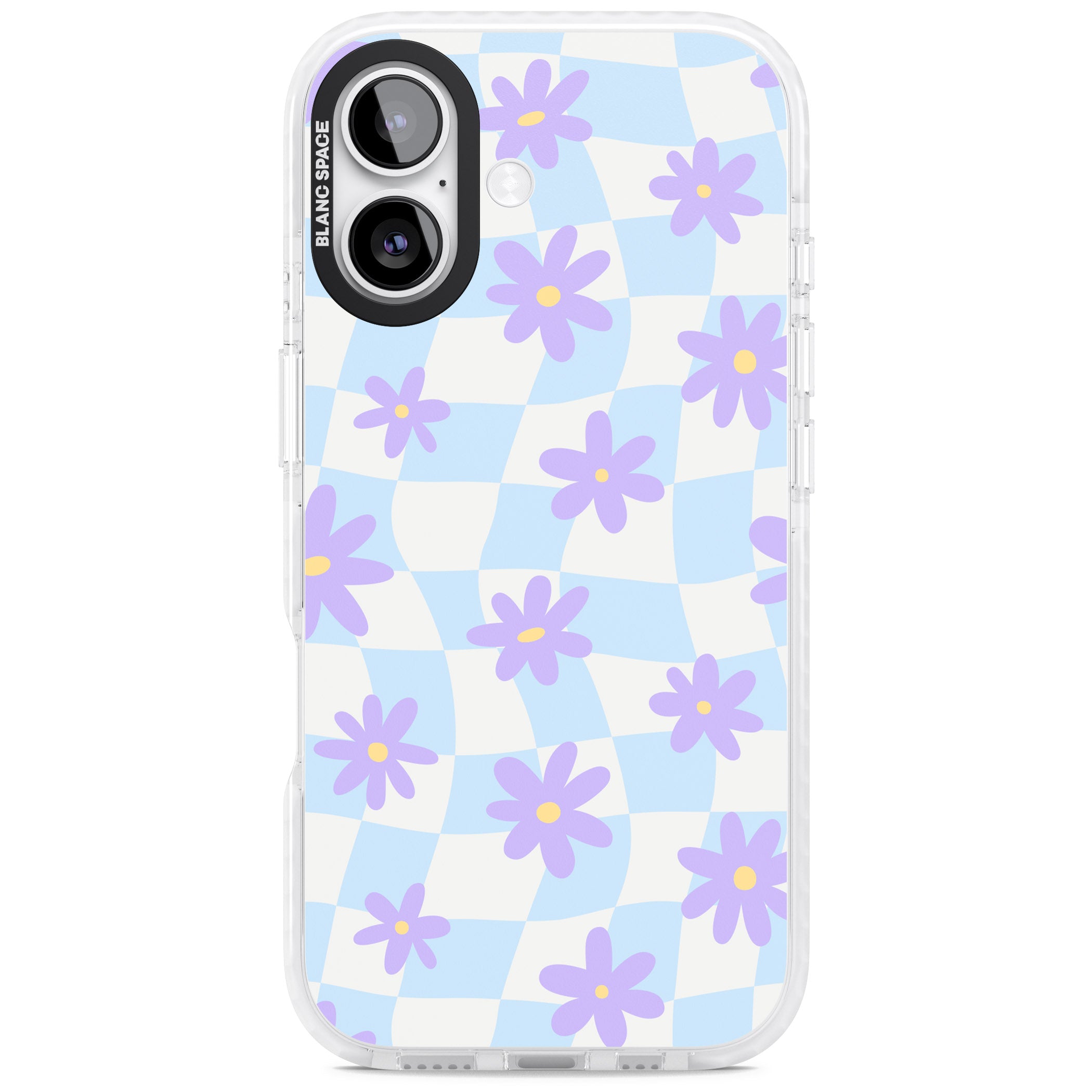 Serene Skies & Flowers iPhone 17 Impact Pro Clear Phone Case