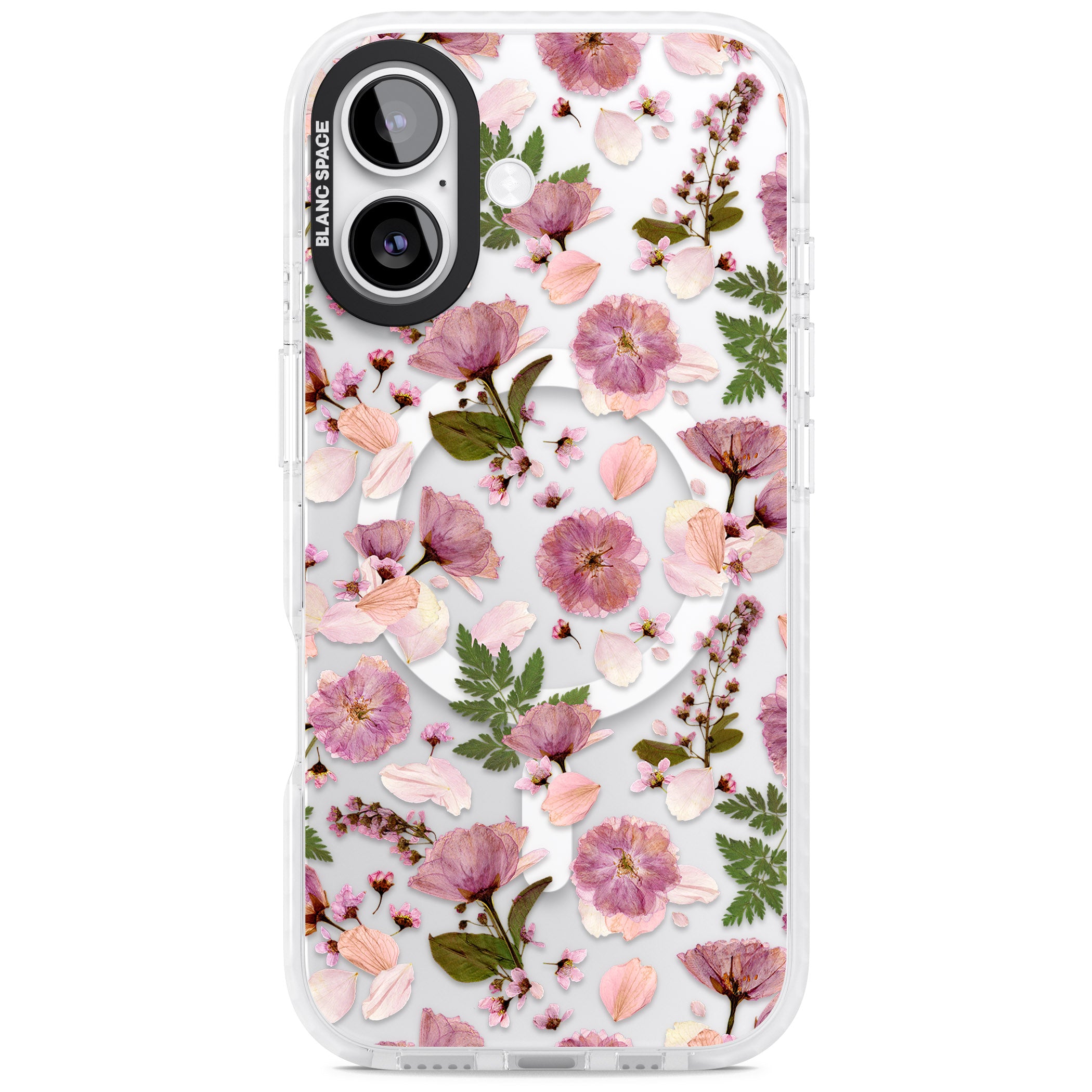 Floral Fantasy Menagerie iPhone 17 Impact Pro Clear Phone Case