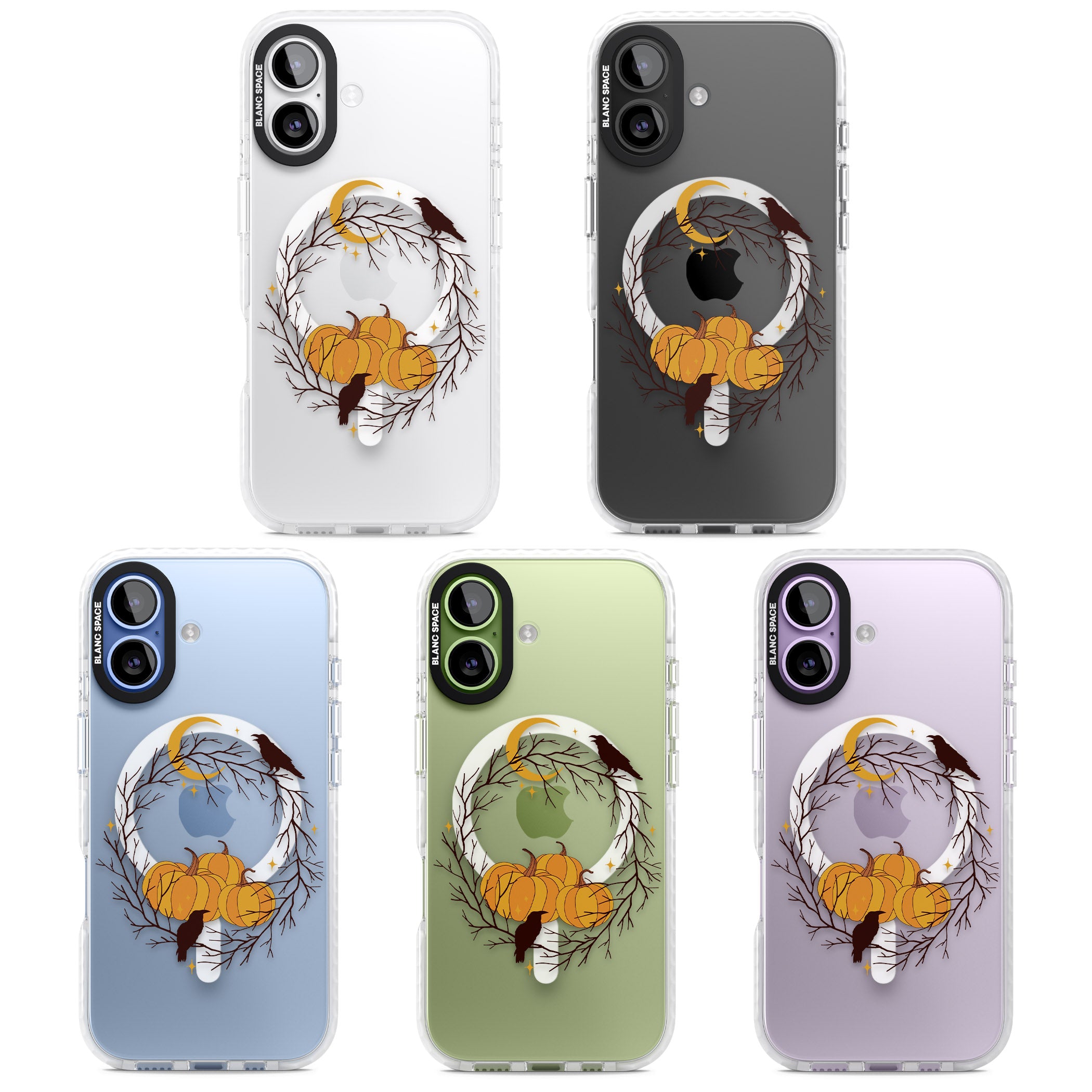 Pumpkin Patch iPhone 17 Impact Pro Clear Phone Case APT Impact Protection