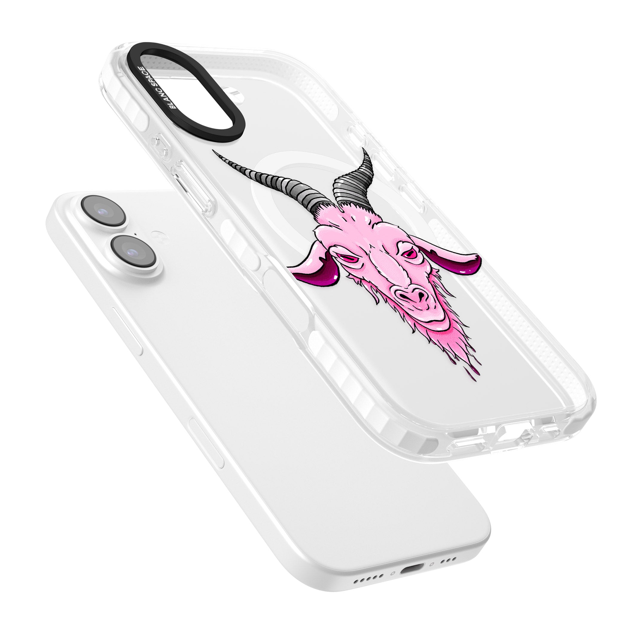 Ba Phomet iPhone 17 Impact Pro Clear Phone Case Colours