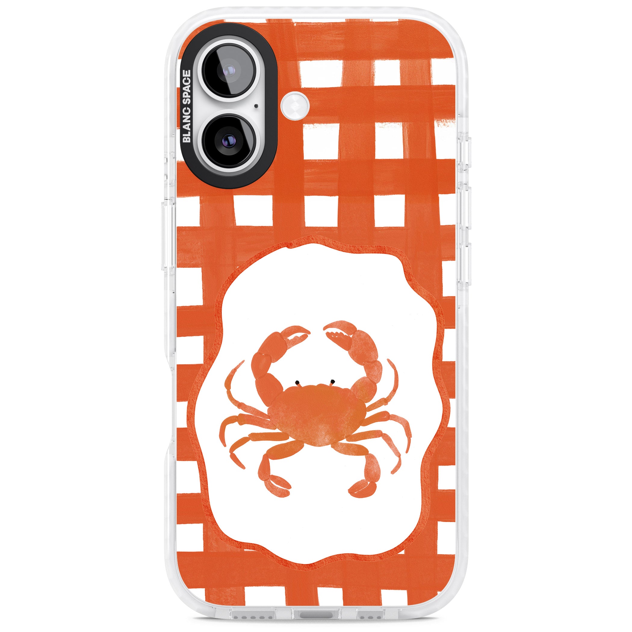 Red Lobster iPhone 17 Impact Pro Clear Phone Case