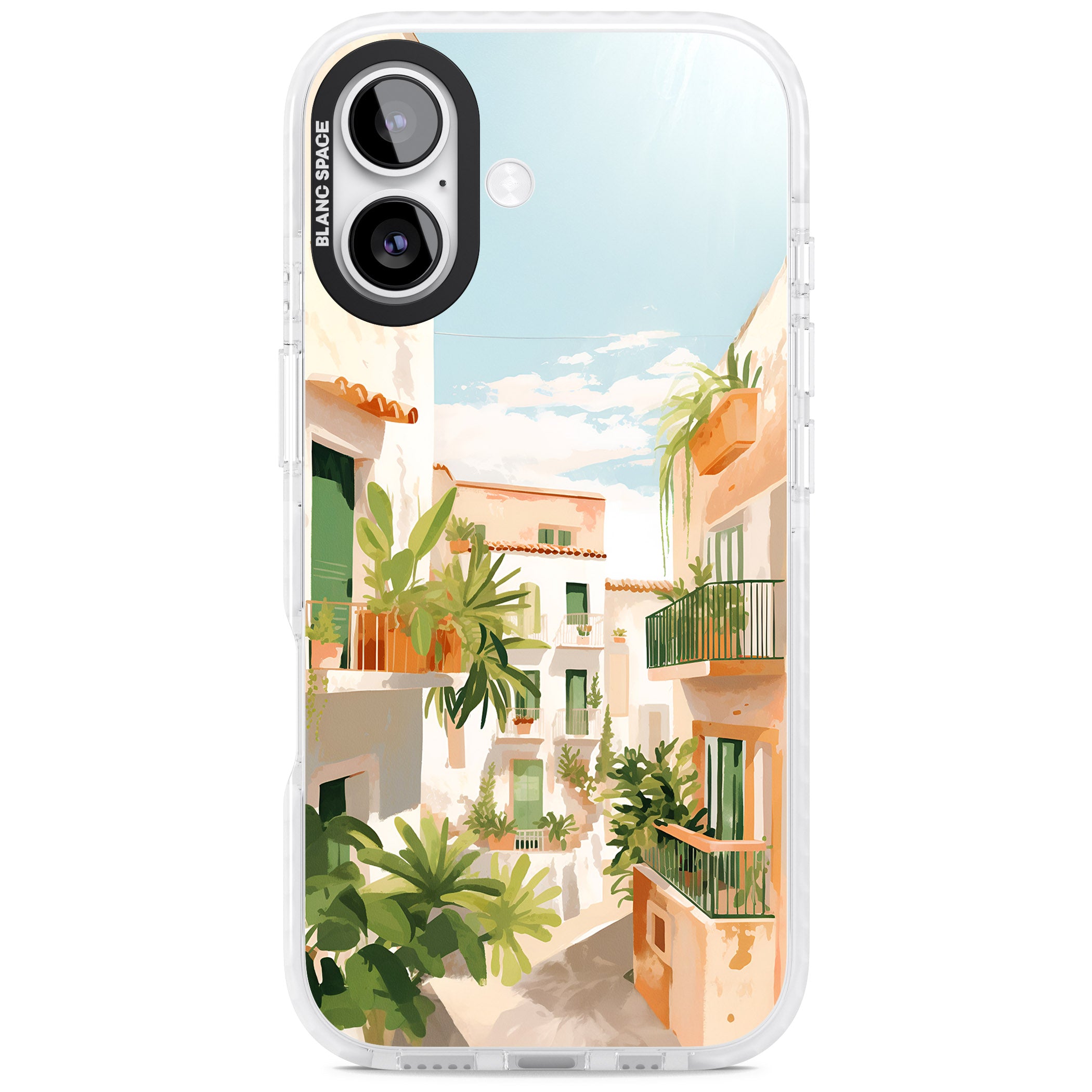 Tuscan Balconies iPhone 17 Impact Pro Clear Phone Case