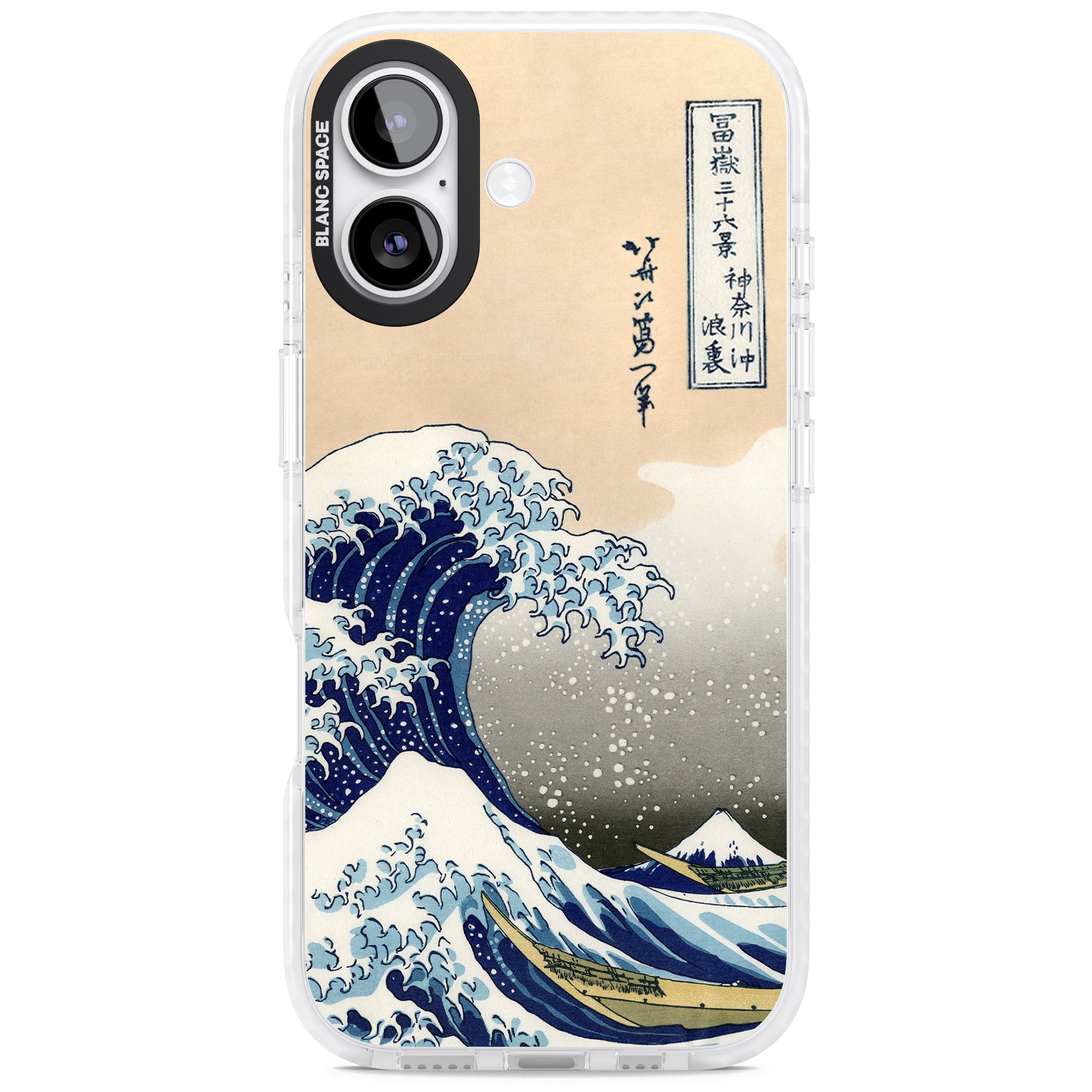 Great Wave iPhone 17 Impact Pro Clear Phone Case
