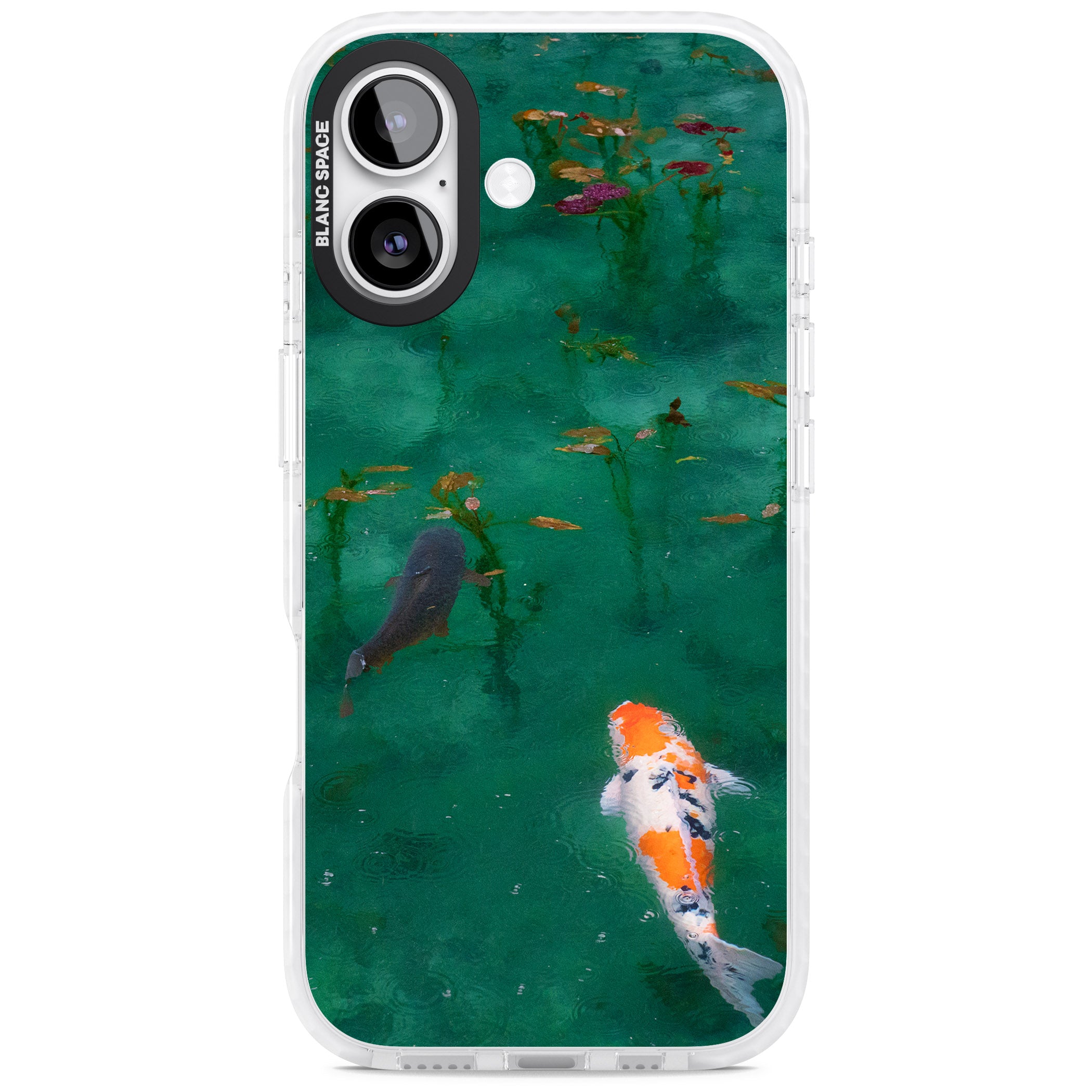 Koi Fish iPhone 17 Impact Pro Clear Phone Case