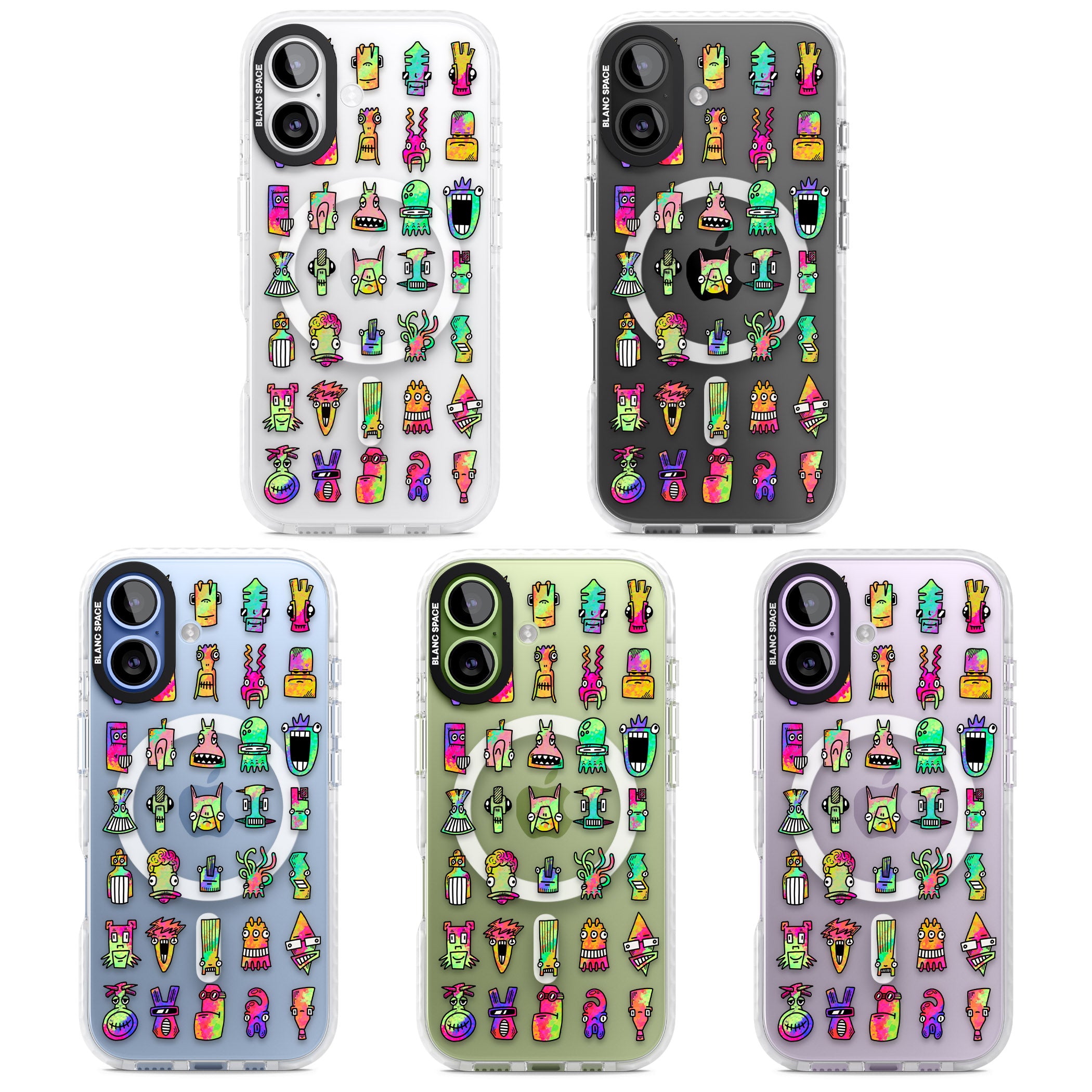 Splashy Friends iPhone 17 Impact Pro Clear Phone Case APT Impact Protection