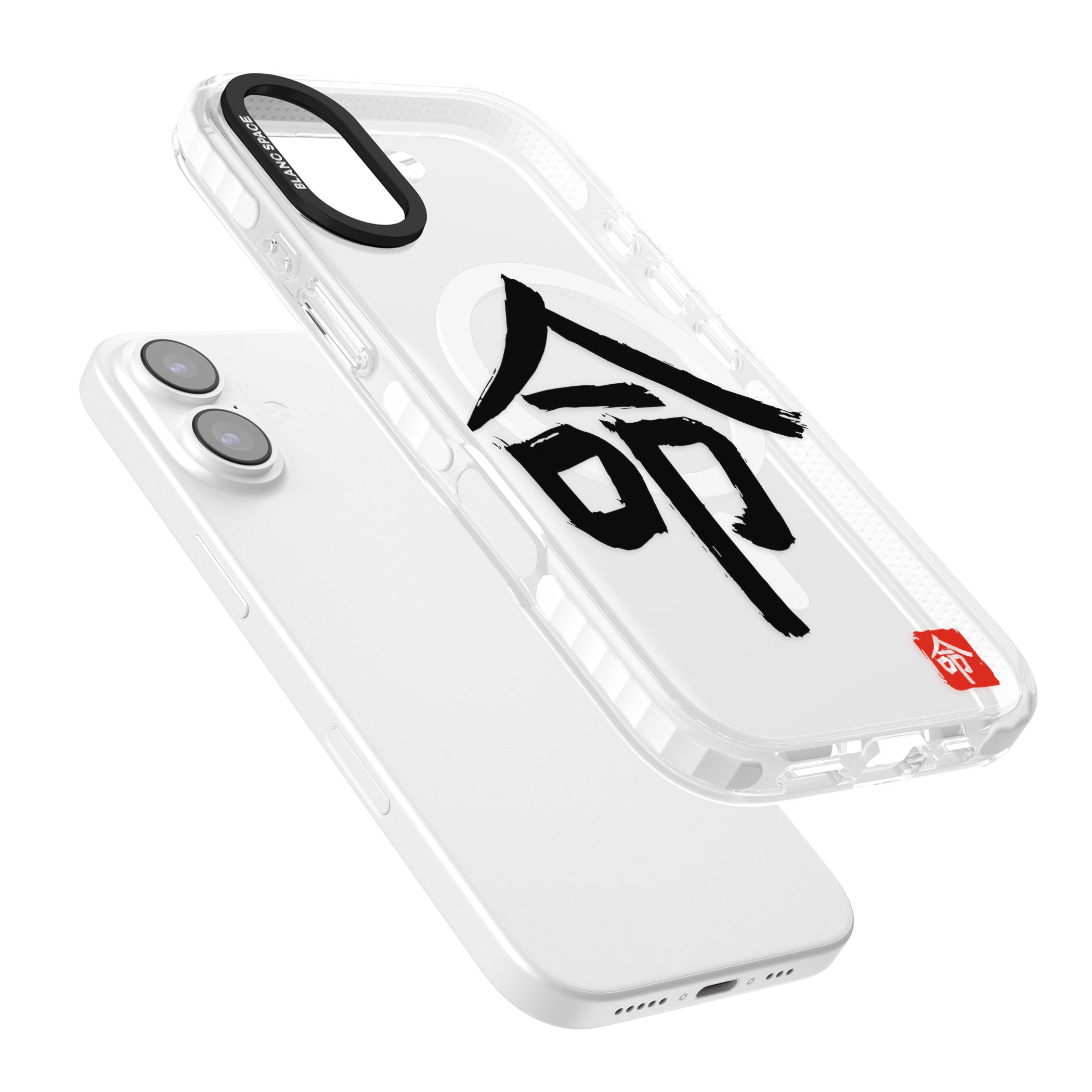 Japanese Kanji Life iPhone 17 Impact Pro Clear Phone Case Colours