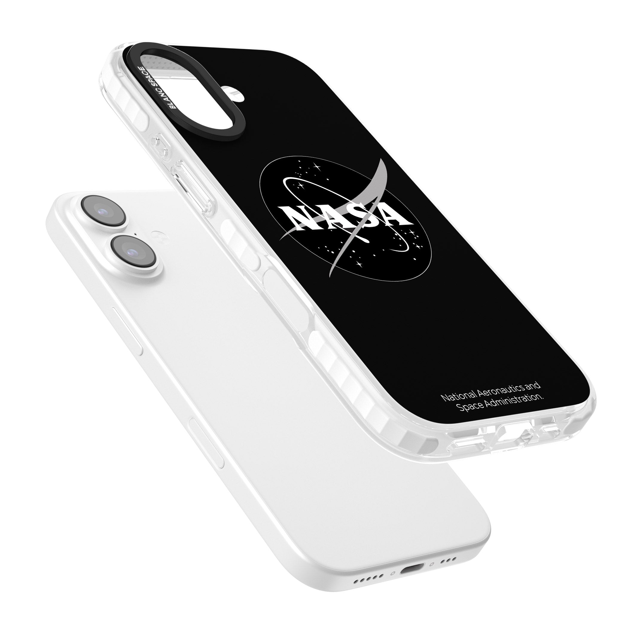 Dark Nasa Meatball iPhone 17 Impact Pro Clear Phone Case Colours
