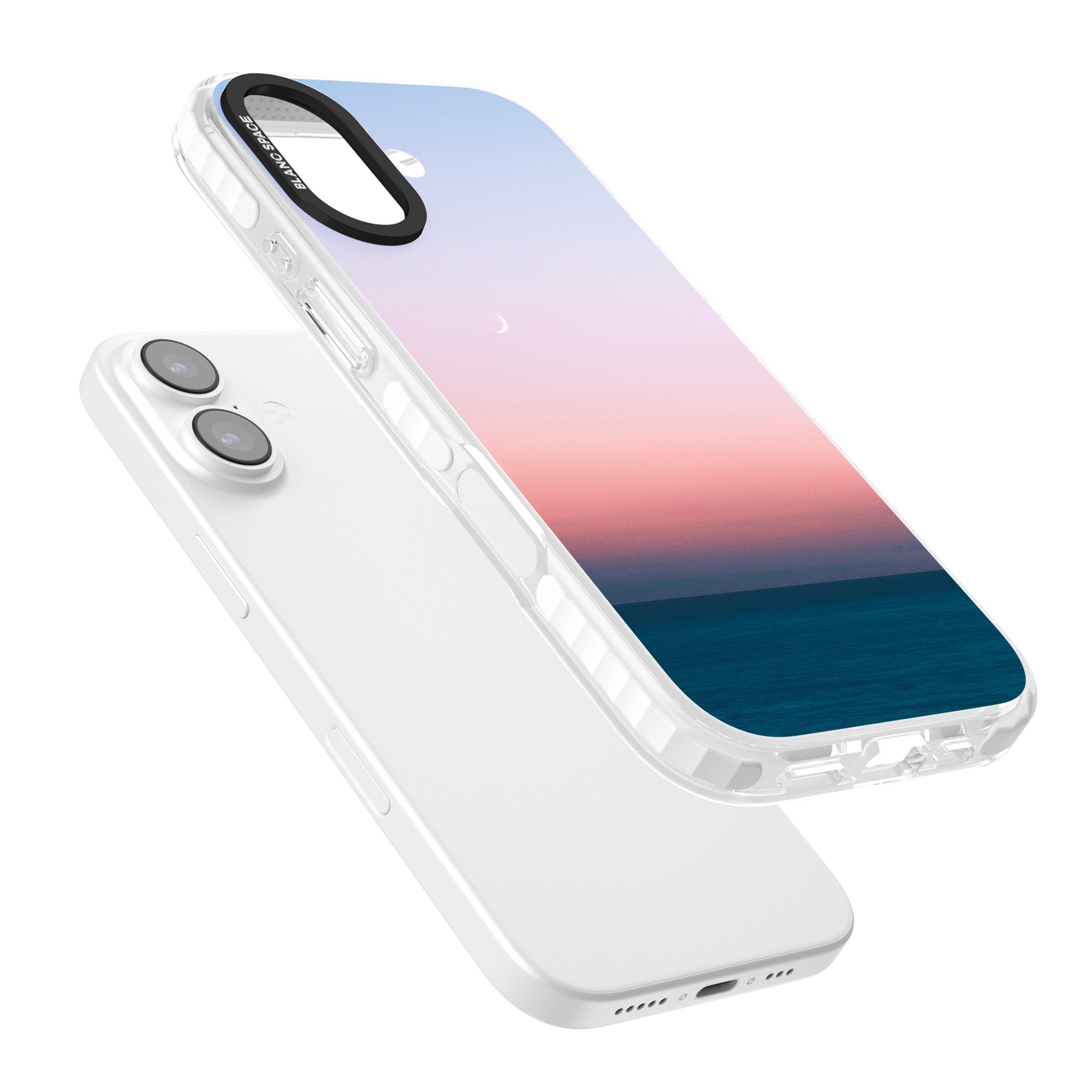 Pastel Ocean Sunset iPhone 17 Impact Pro Clear Phone Case Colours