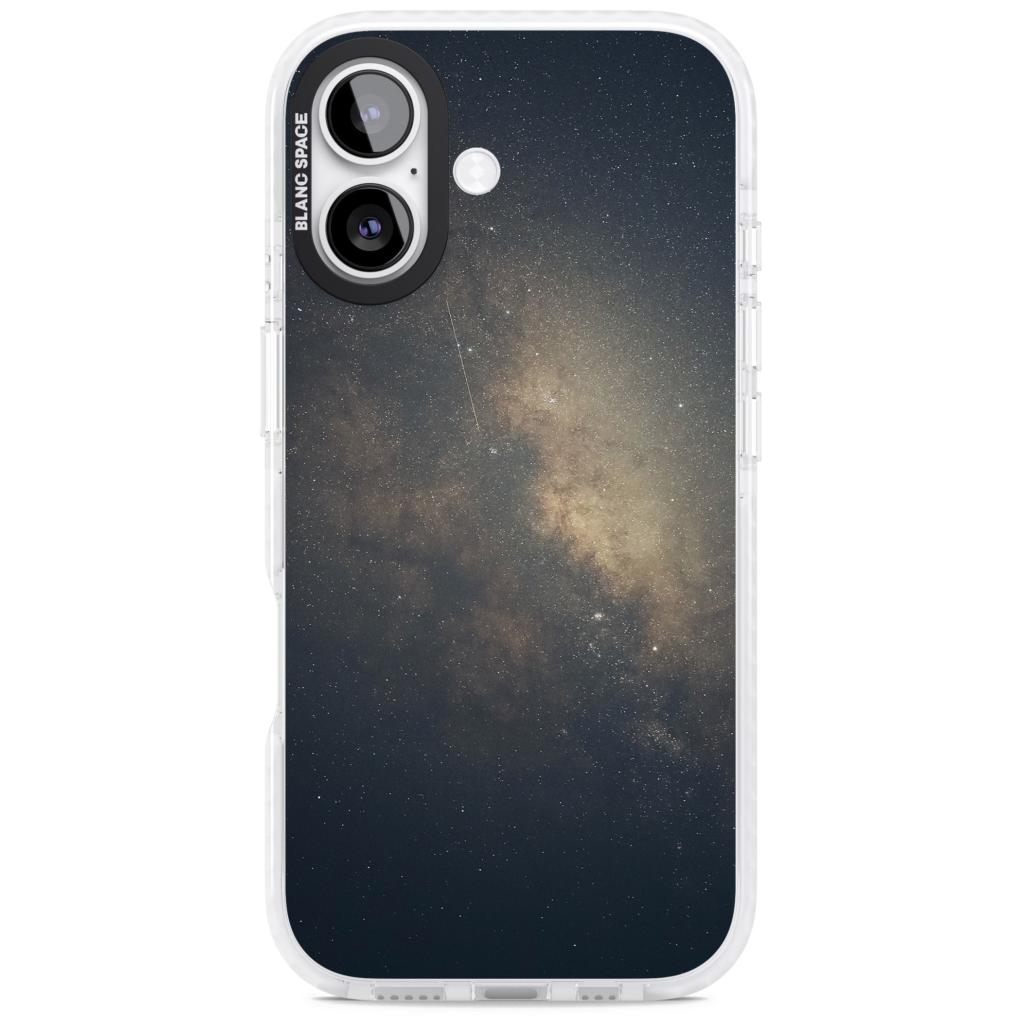 Cosmic Night Sky iPhone 17 Impact Pro Clear Phone Case