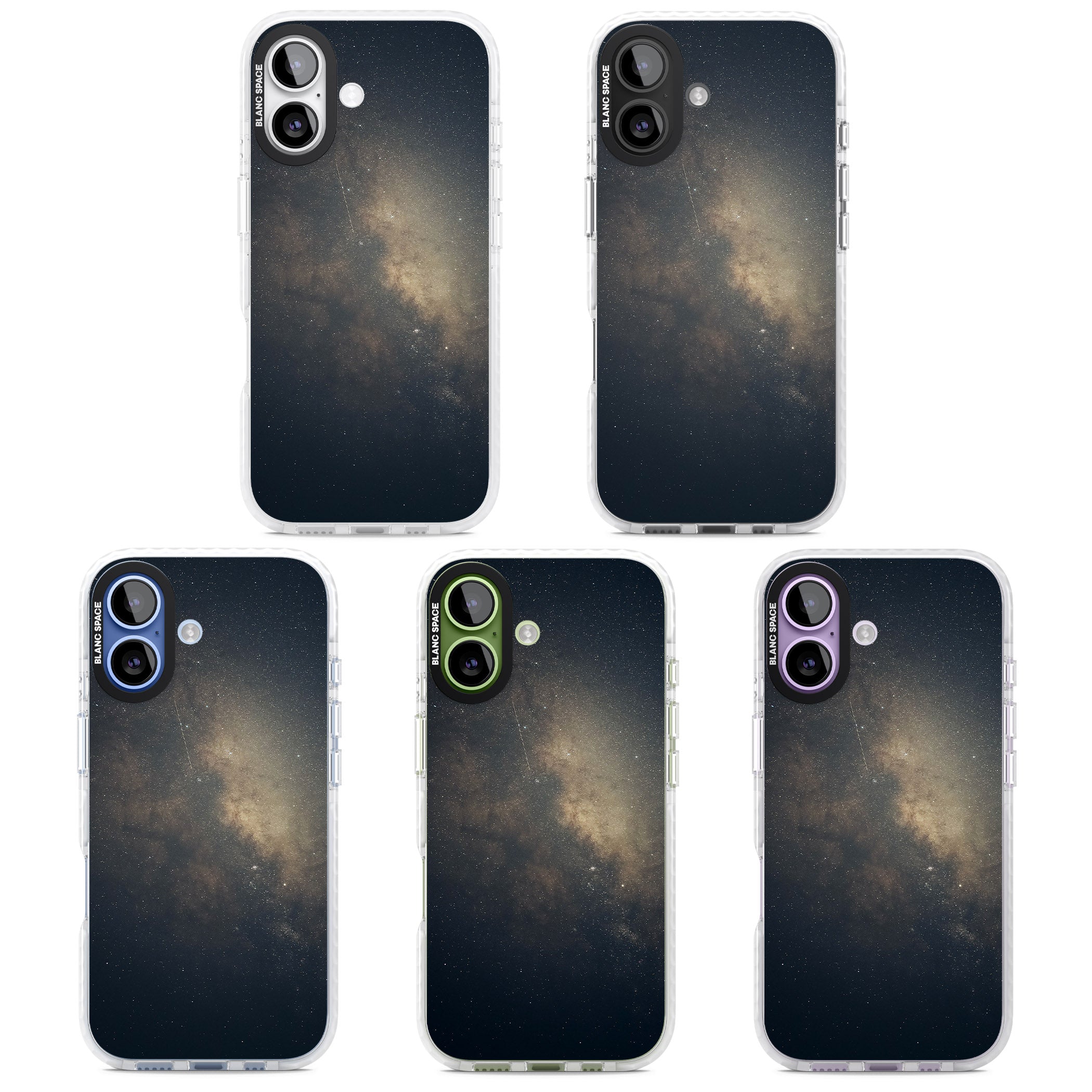 Cosmic Night Sky iPhone 17 Impact Pro Clear Phone Case APT Impact Protection