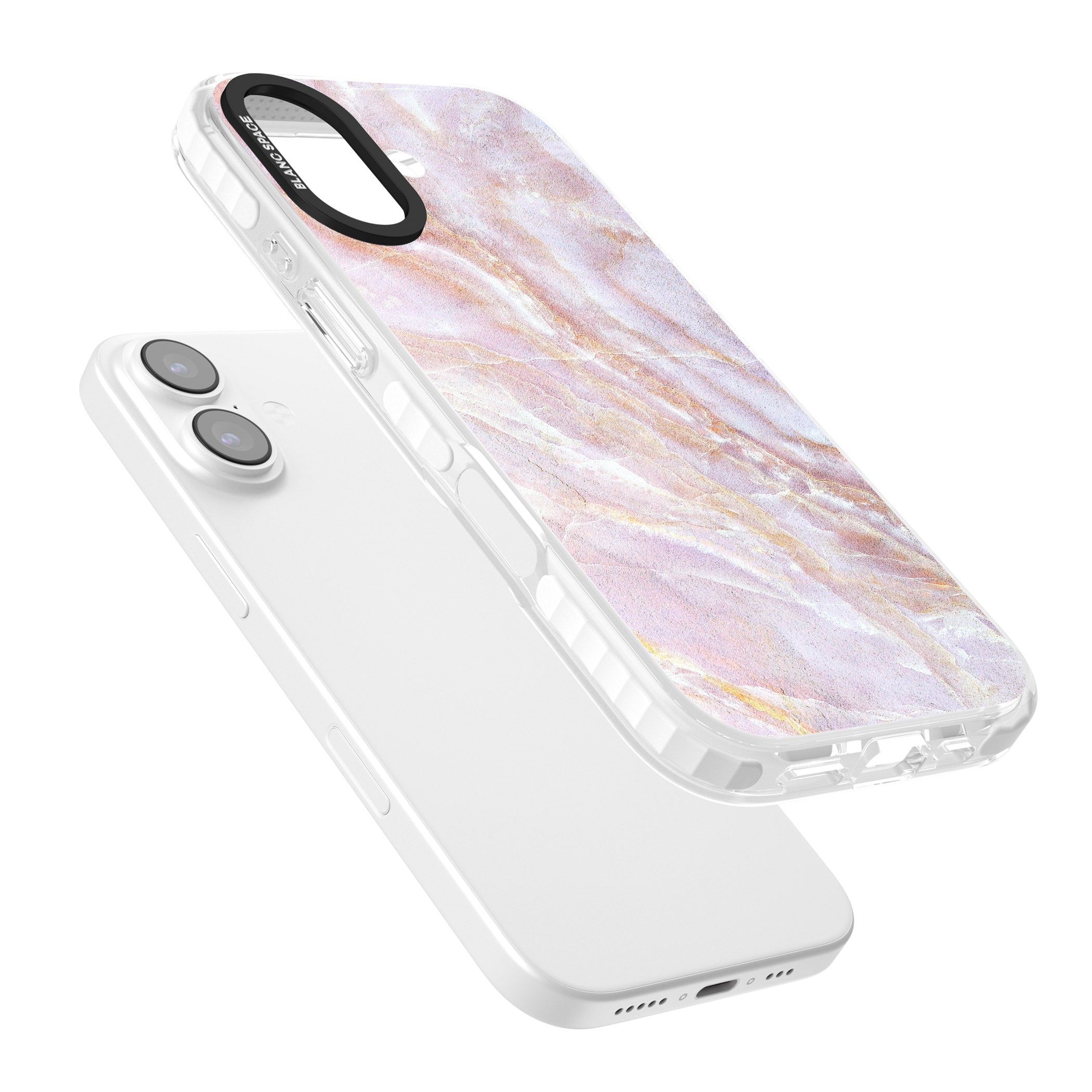 Soft Onyx Blush iPhone 17 Impact Pro Clear Phone Case Colours