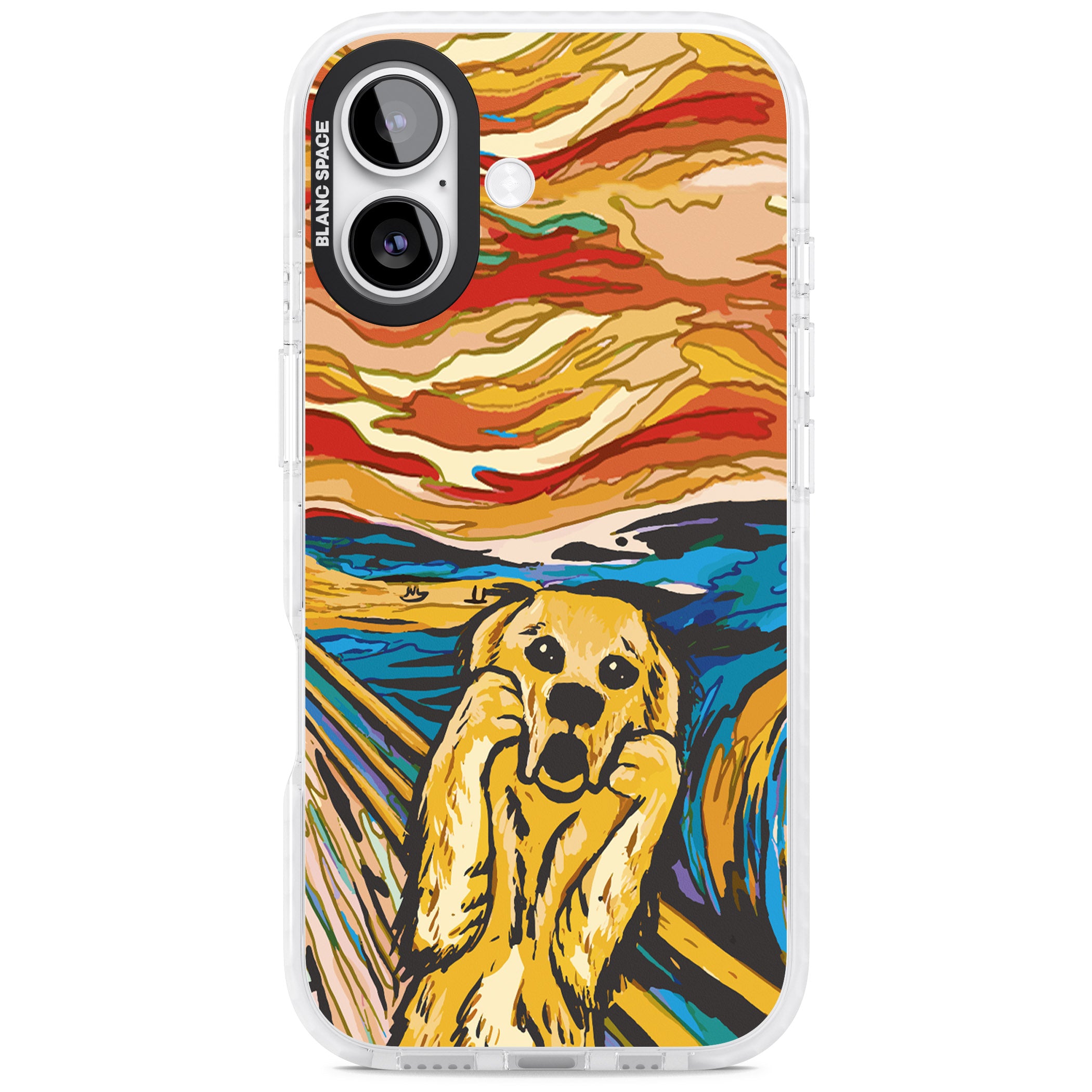 The Bark iPhone 17 Impact Pro Clear Phone Case