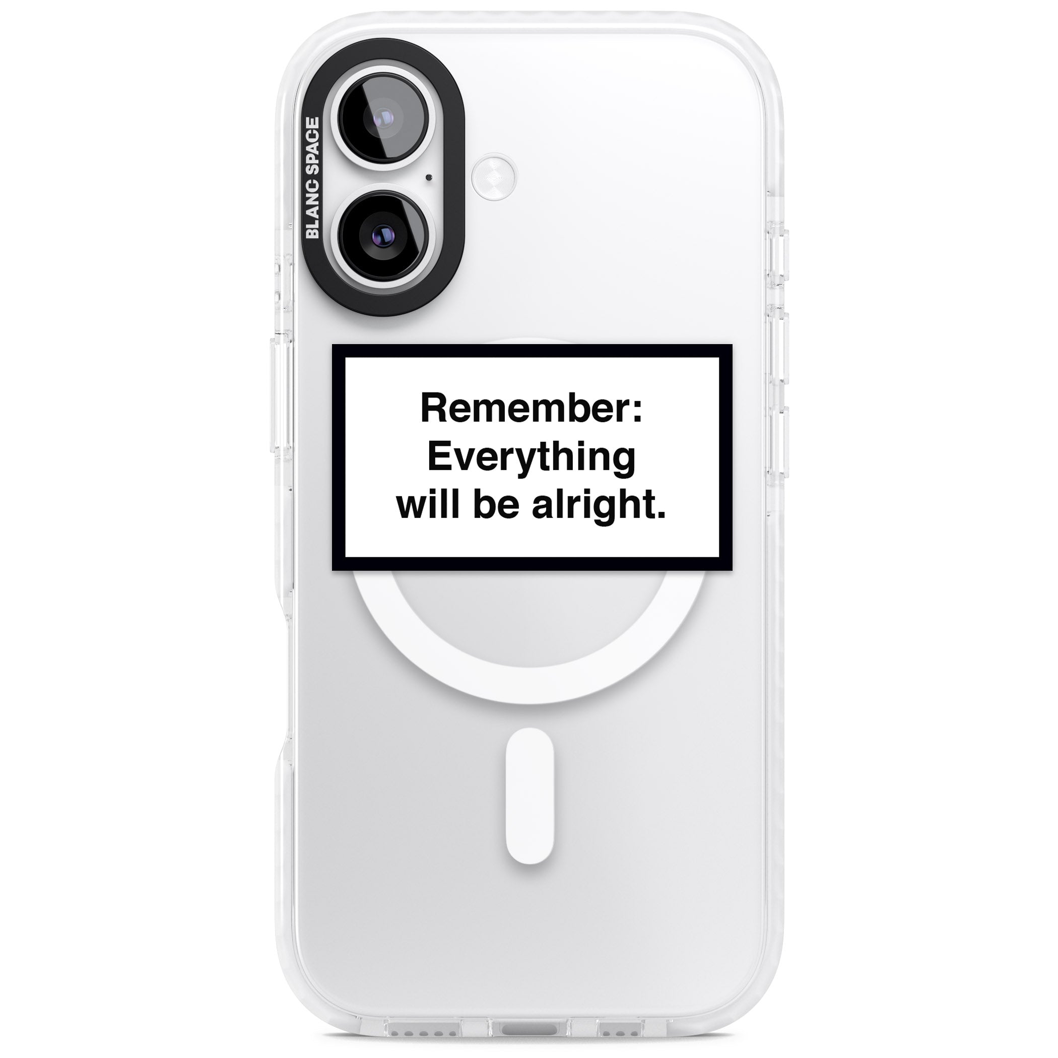 Everything Will Be Alright iPhone 17 Impact Pro Clear Phone Case