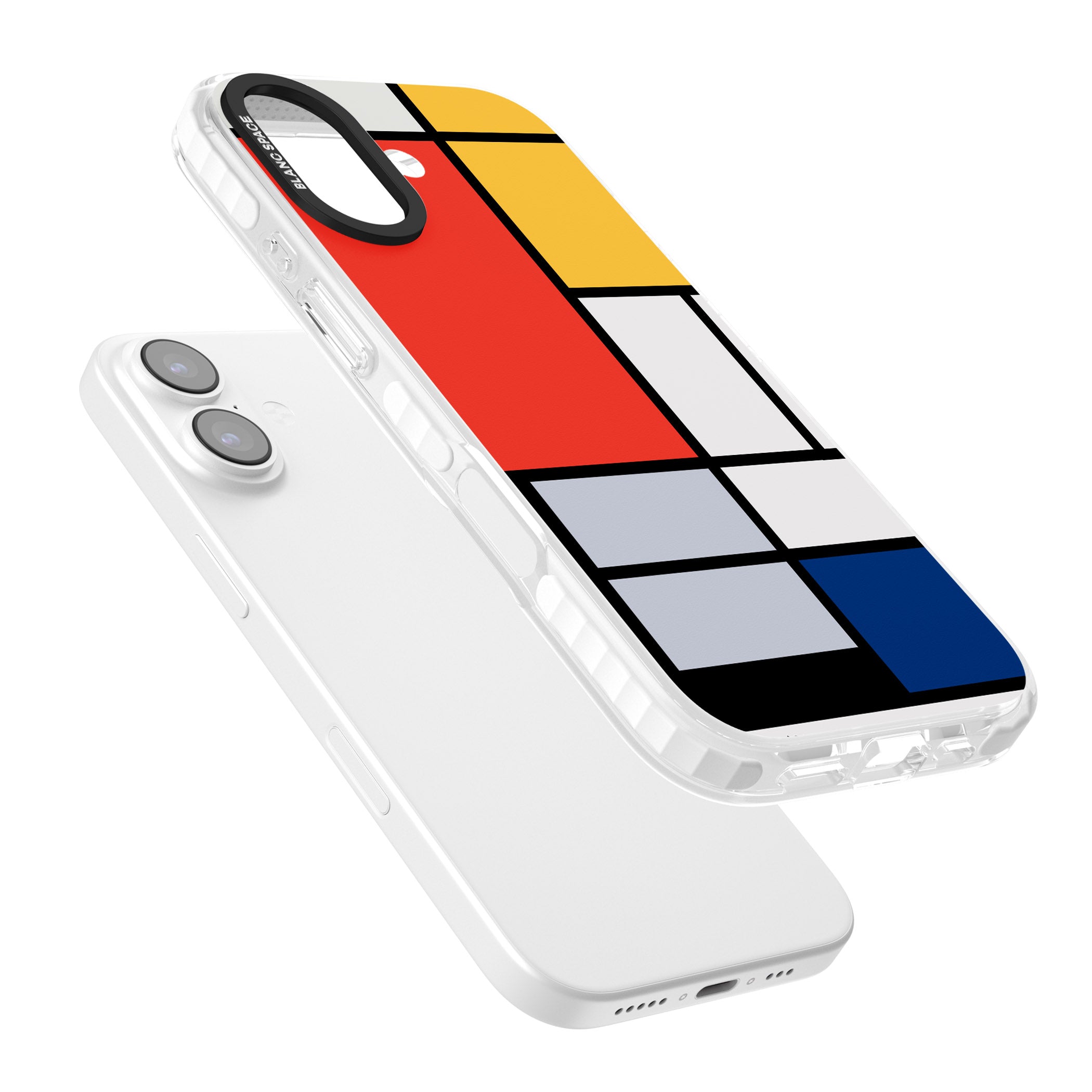 Piet Mondrian'S Composition iPhone 17 Impact Pro Clear Phone Case Colours
