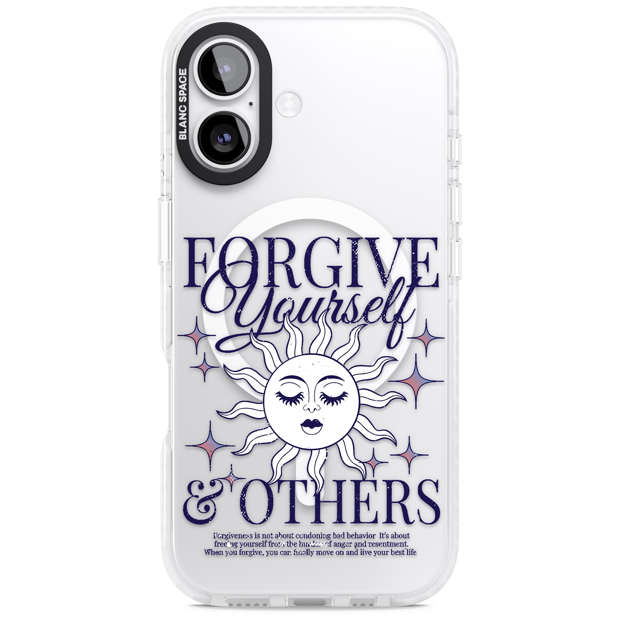 Forgiveness iPhone 17 Impact Pro Clear Phone Case