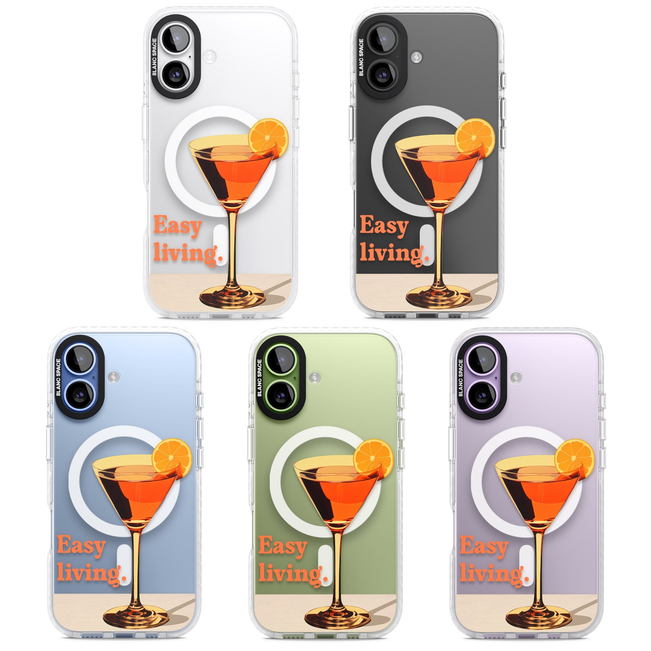 Easy Living iPhone 17 Impact Pro Clear Phone Case APT Impact Protection