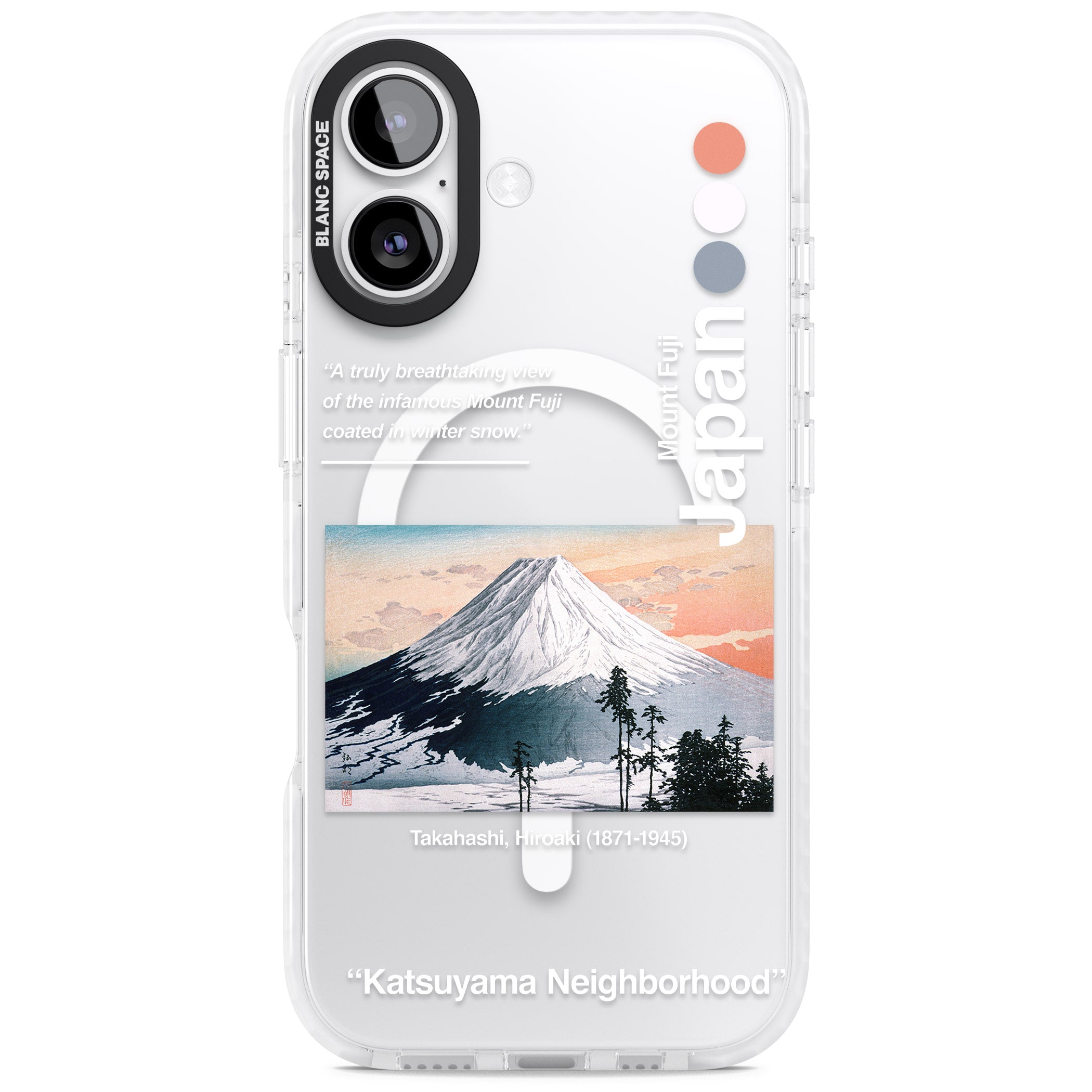 Katsuyama Neighborhood iPhone 17 Impact Pro Clear Phone Case