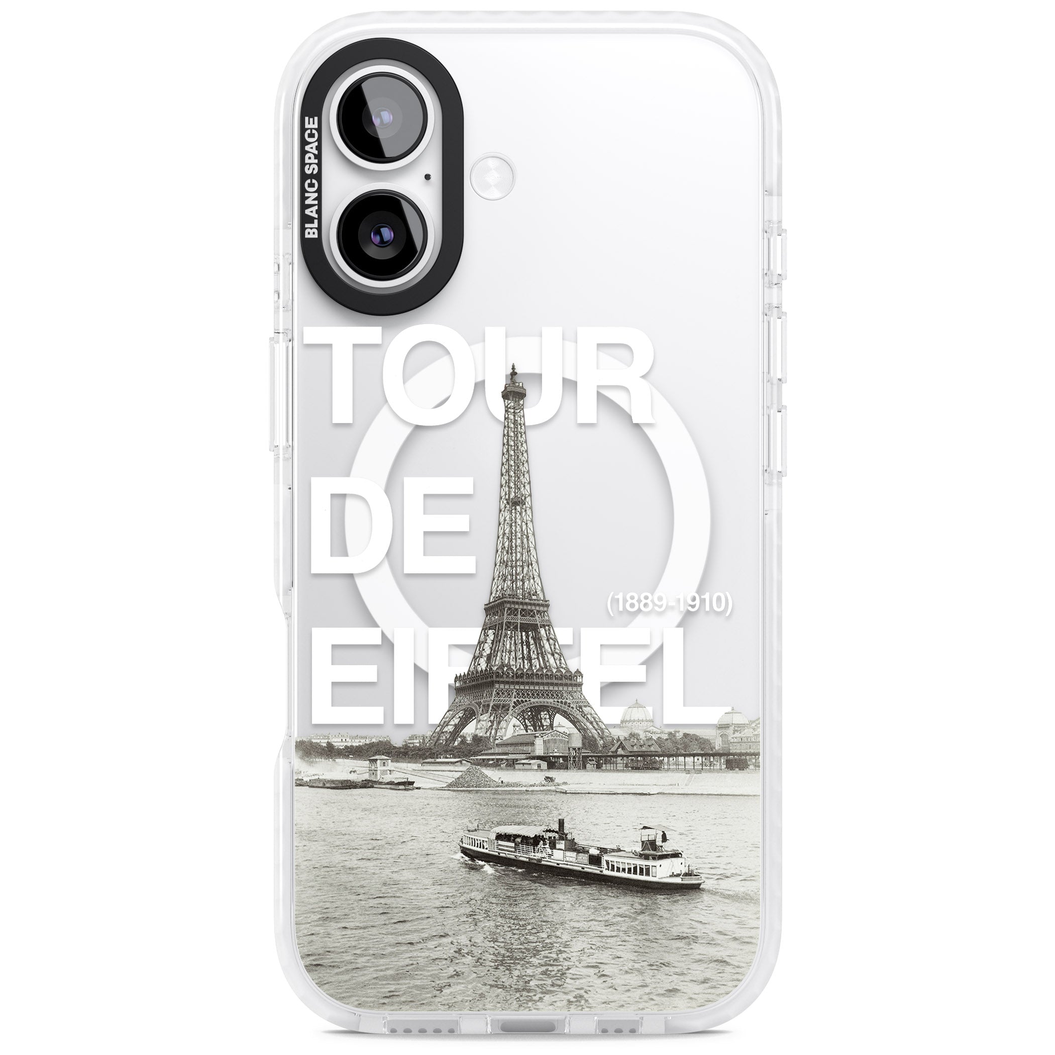 Tour De Eiffel iPhone 17 Impact Pro Clear Phone Case