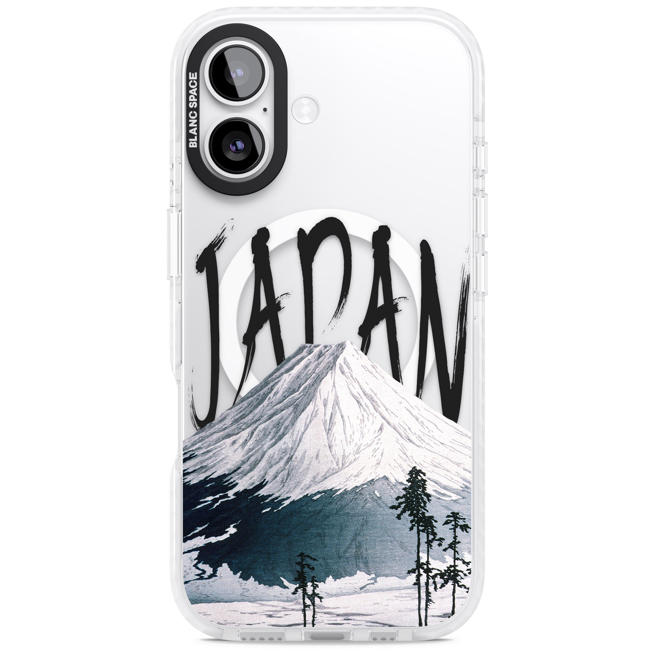 Mount Fuji Cutout iPhone 17 Impact Pro Clear Phone Case