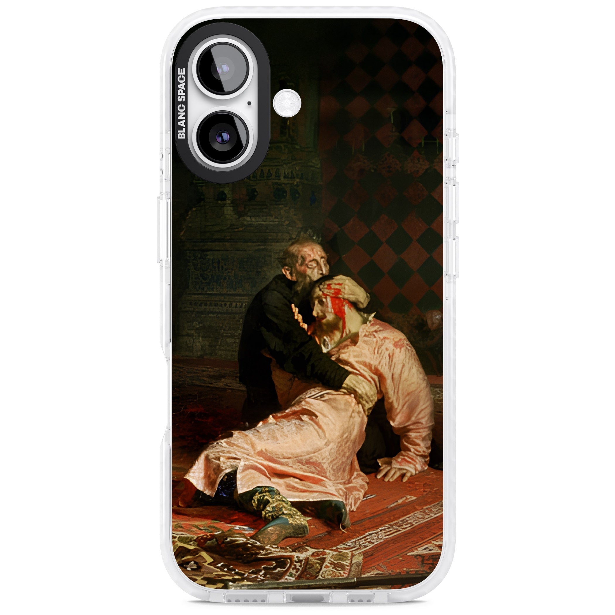 Ivan The Terrible & His Son iPhone 17 Impact Pro Clear Phone Case