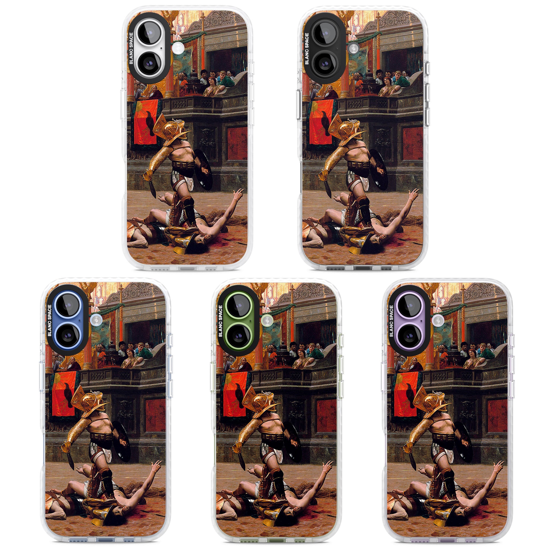 Pollice Verso iPhone 17 Impact Pro Clear Phone Case APT Impact Protection