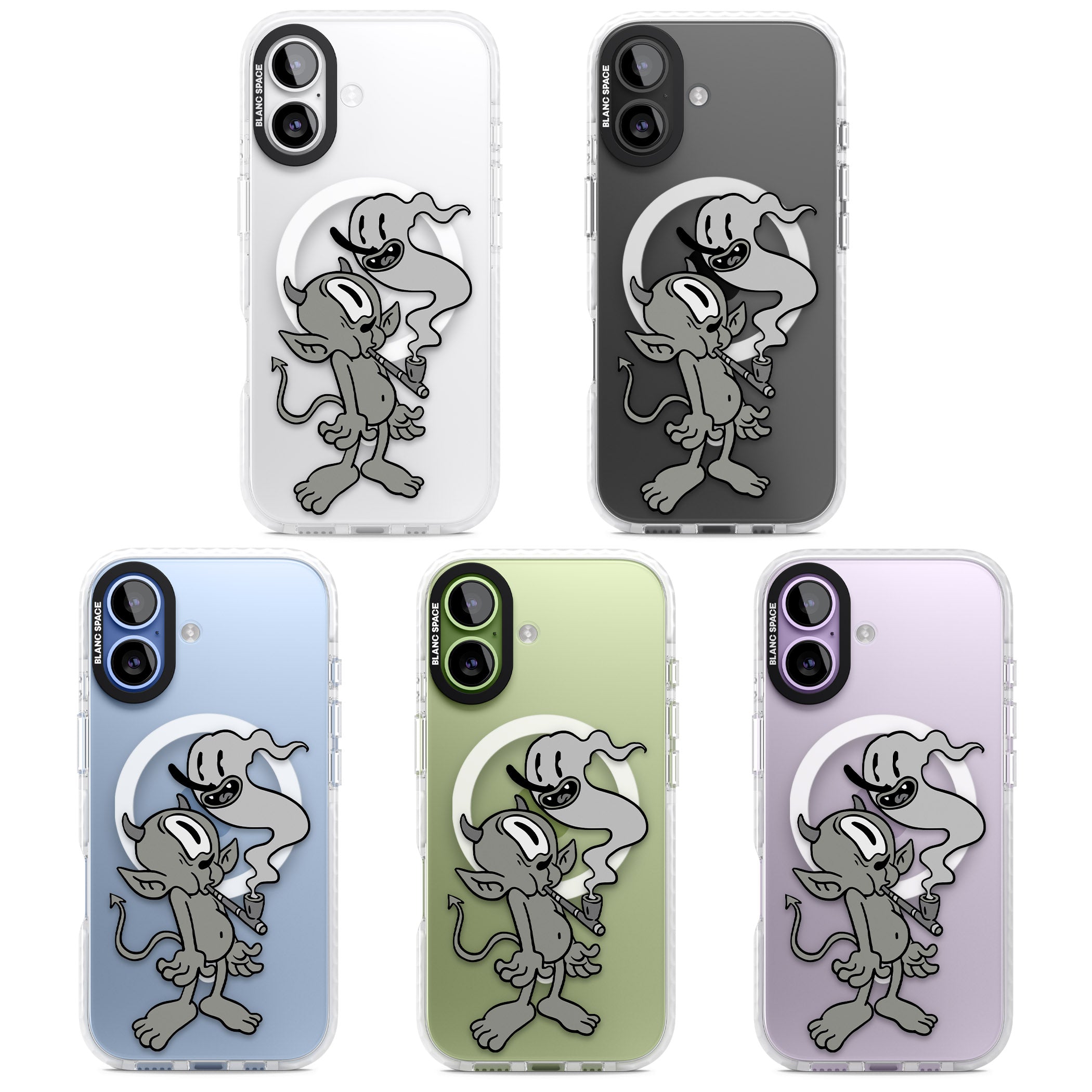 Pipe Goblin iPhone 17 Impact Pro Clear Phone Case APT Impact Protection