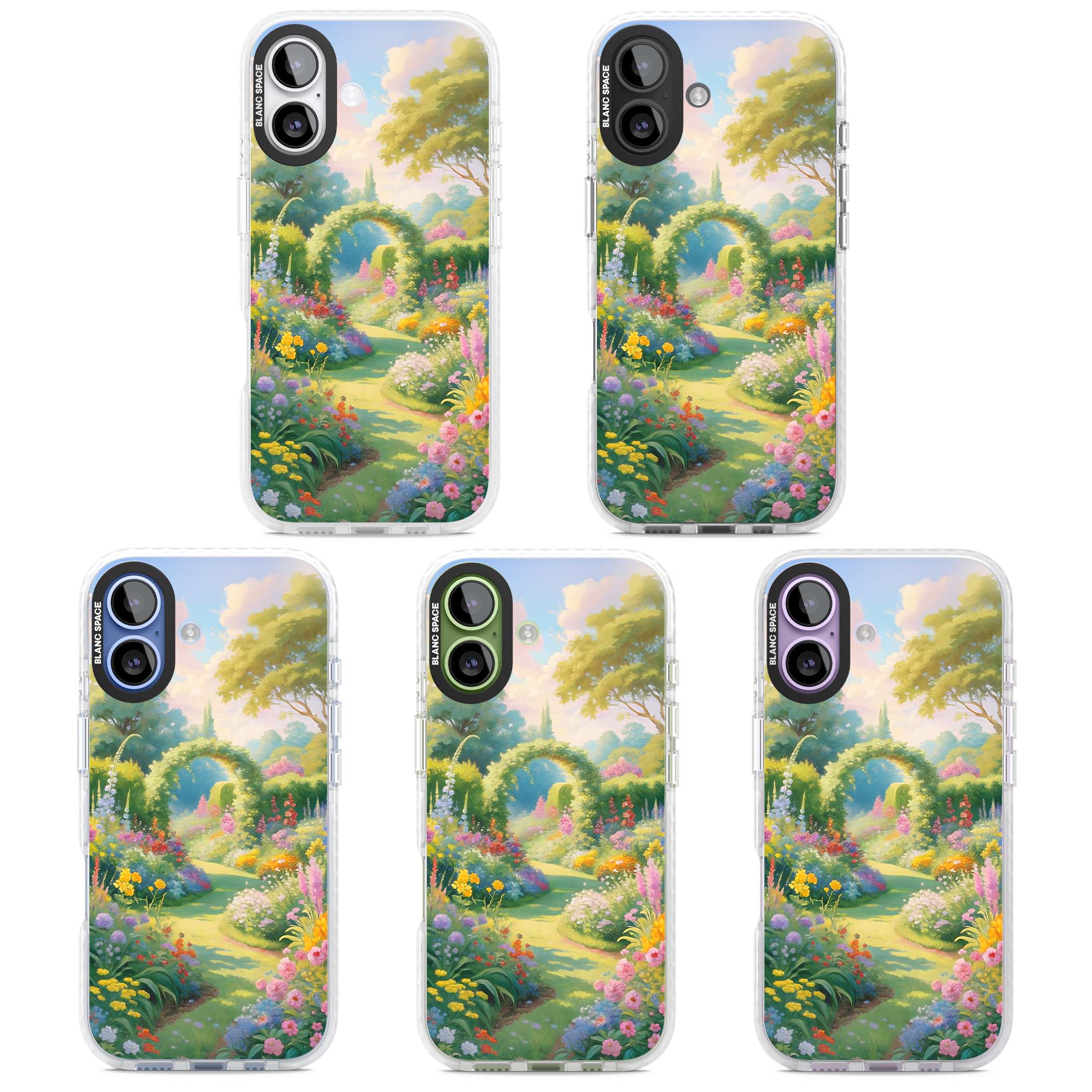The Painter's Garden floral iPhone case | Impact Magsafe case for iPhone 17